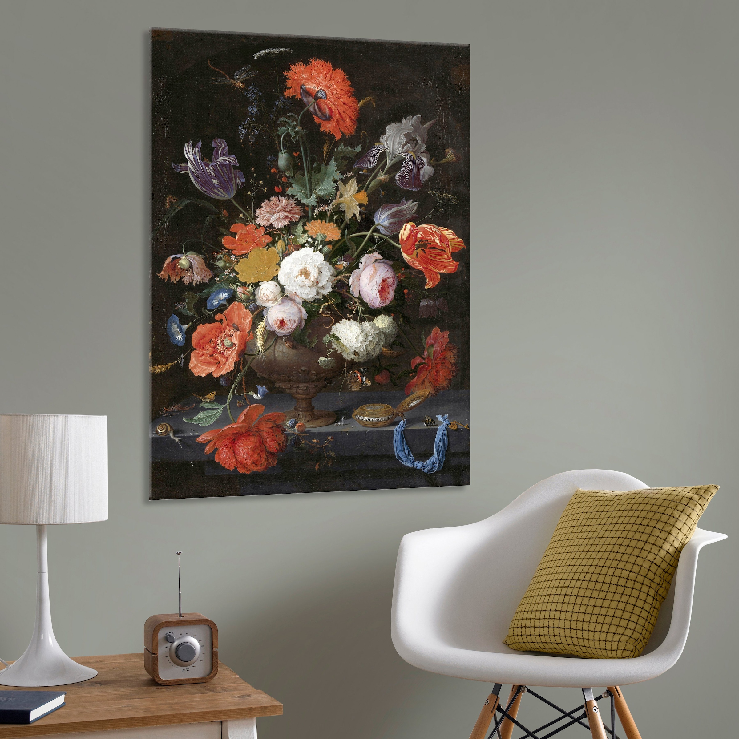 Art for the home Leinwandbild "Rijksmuseum, Albert Mignon", Art-Blumen, Sti günstig online kaufen