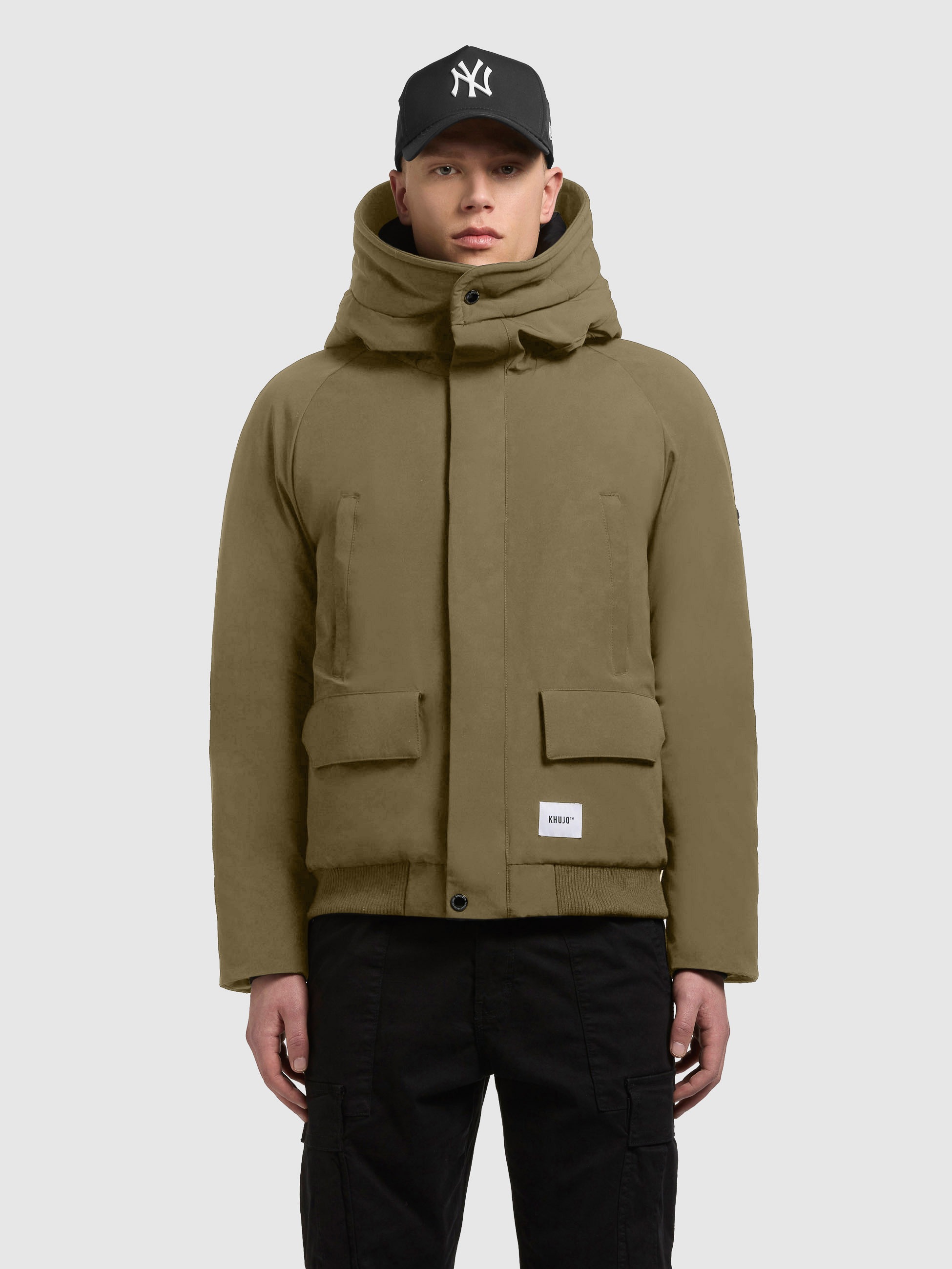 khujo Anorak »JAFAR« mit Kapuze