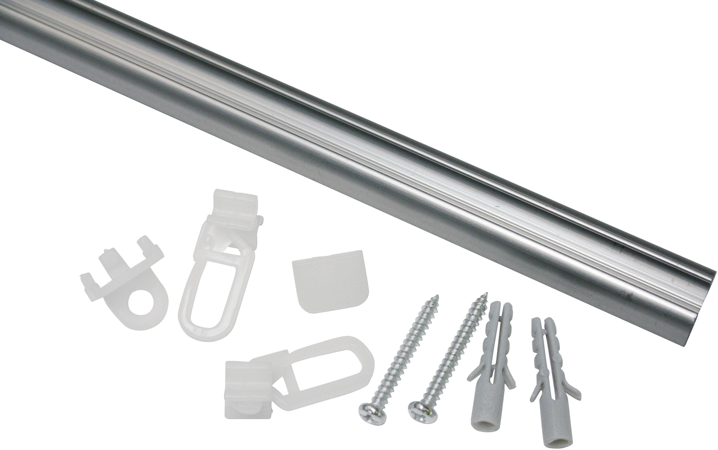 GARDINIA Gardinenschiene "Aluminiumschiene" Ø 13 mm 1 läufig-läufig kürzbar günstig online kaufen