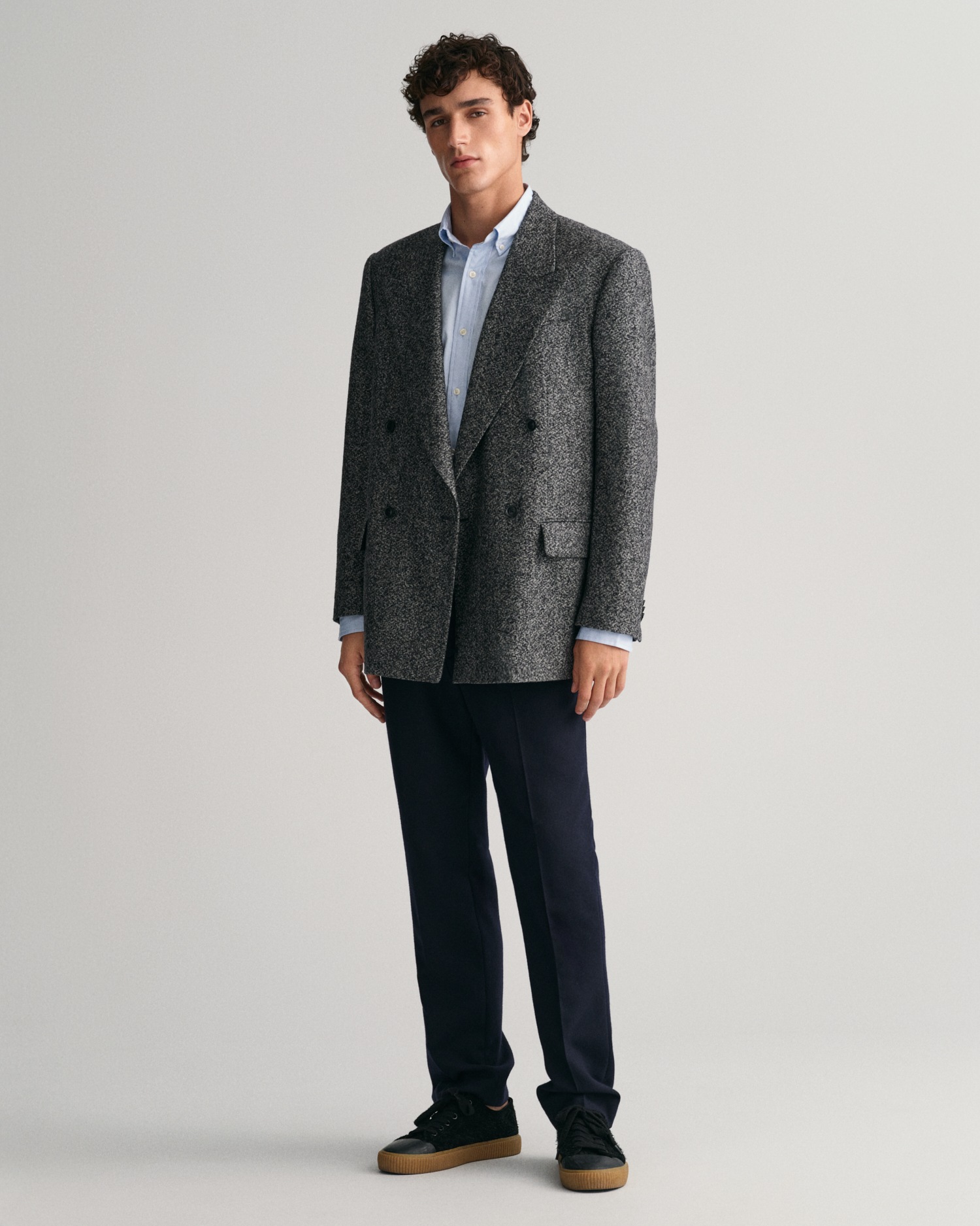 Gant Langarmhemd »Slim Fit Popeline Hemd leichte Baumwolle strapazierfähig pflegeleicht«, mit klassischer Logostickerei auf der Brust