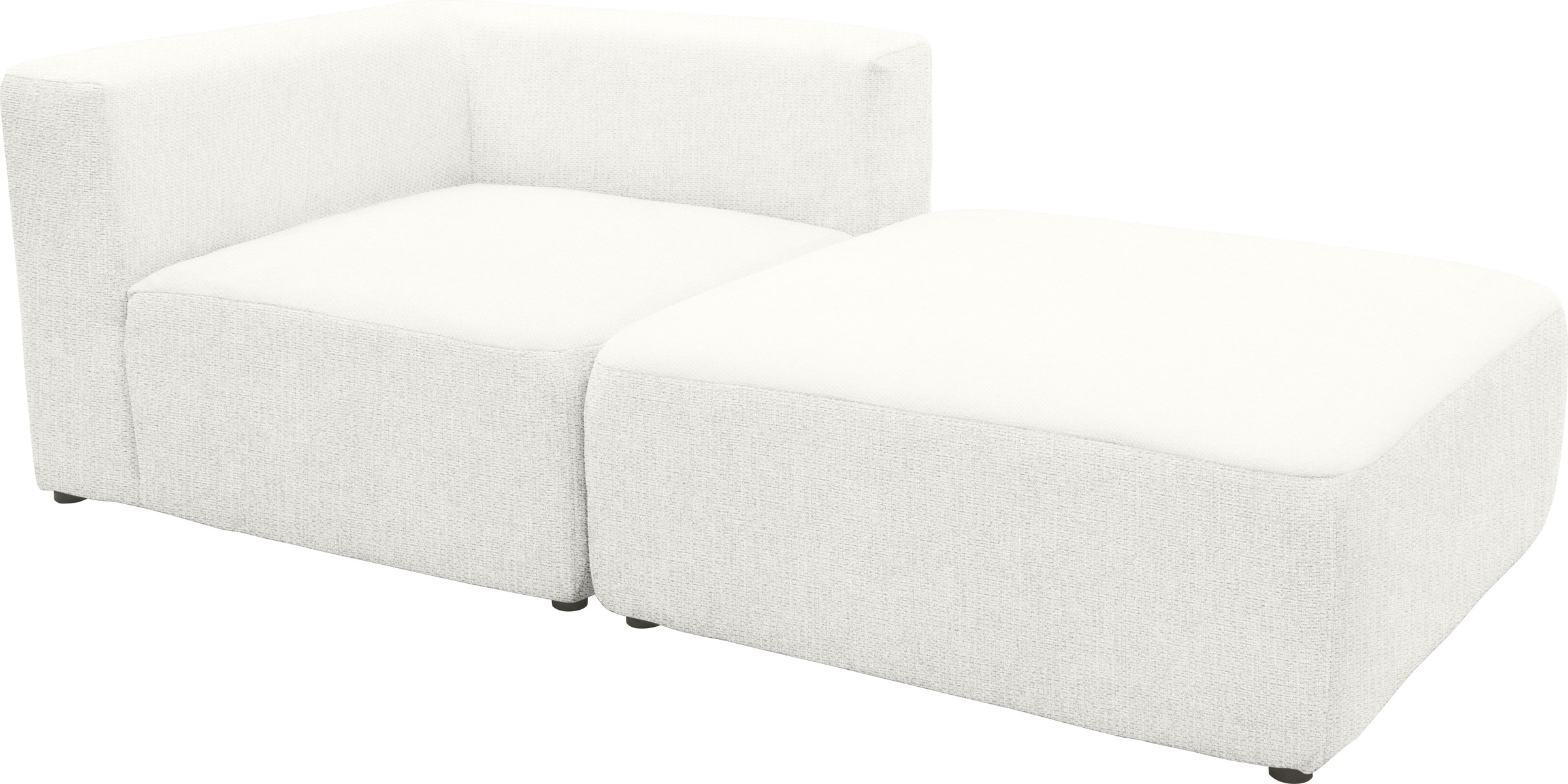 andas Sofa-Eckelement »Utvik bestehend aus Eckelement und Hocker«, als Modul oder separat verwendbar