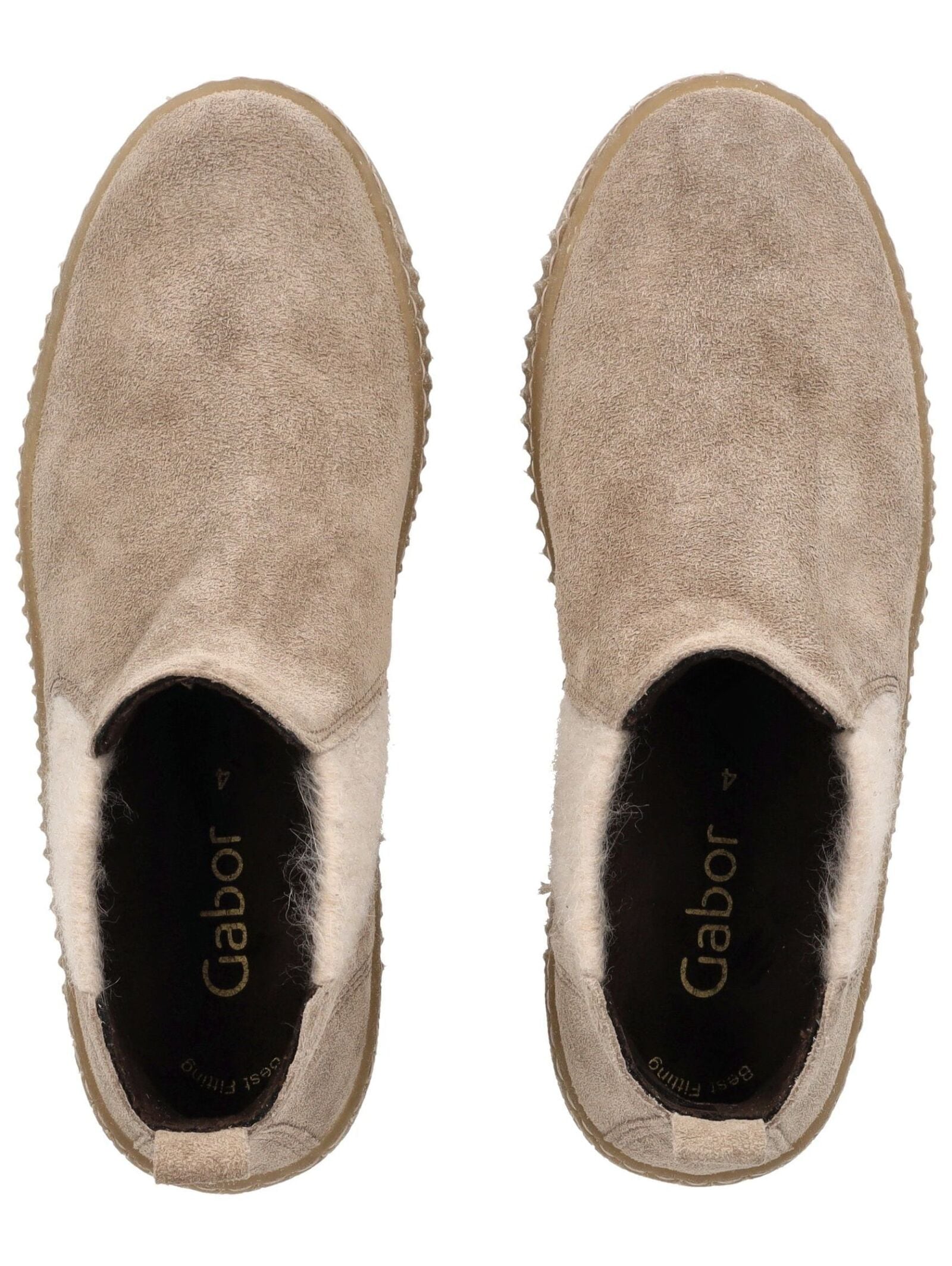 Gabor Plateaustiefelette »Gabor Stiefelette Veloursleder/Textil«