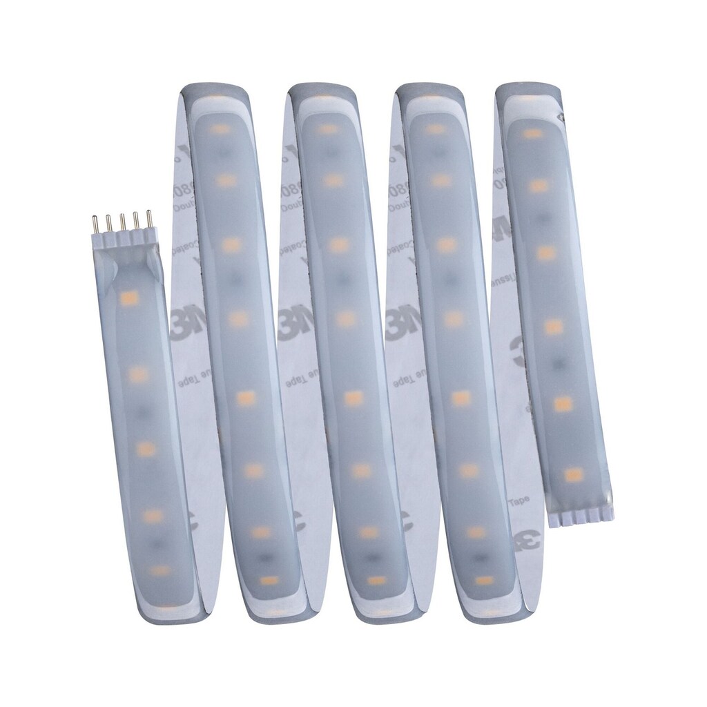 Paulmann LED-Streifen »MaxLED 500 Basisset 1,5m 10W 230/24V 20VA Silber Kunststoff«, 1 St.-flammig