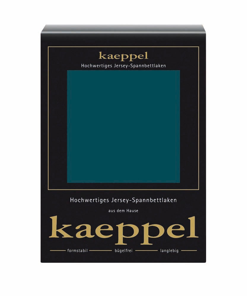 Kaeppel "Single Jersey Mako Elasthan" aus 97% Baumwolle und 3% Elasthan