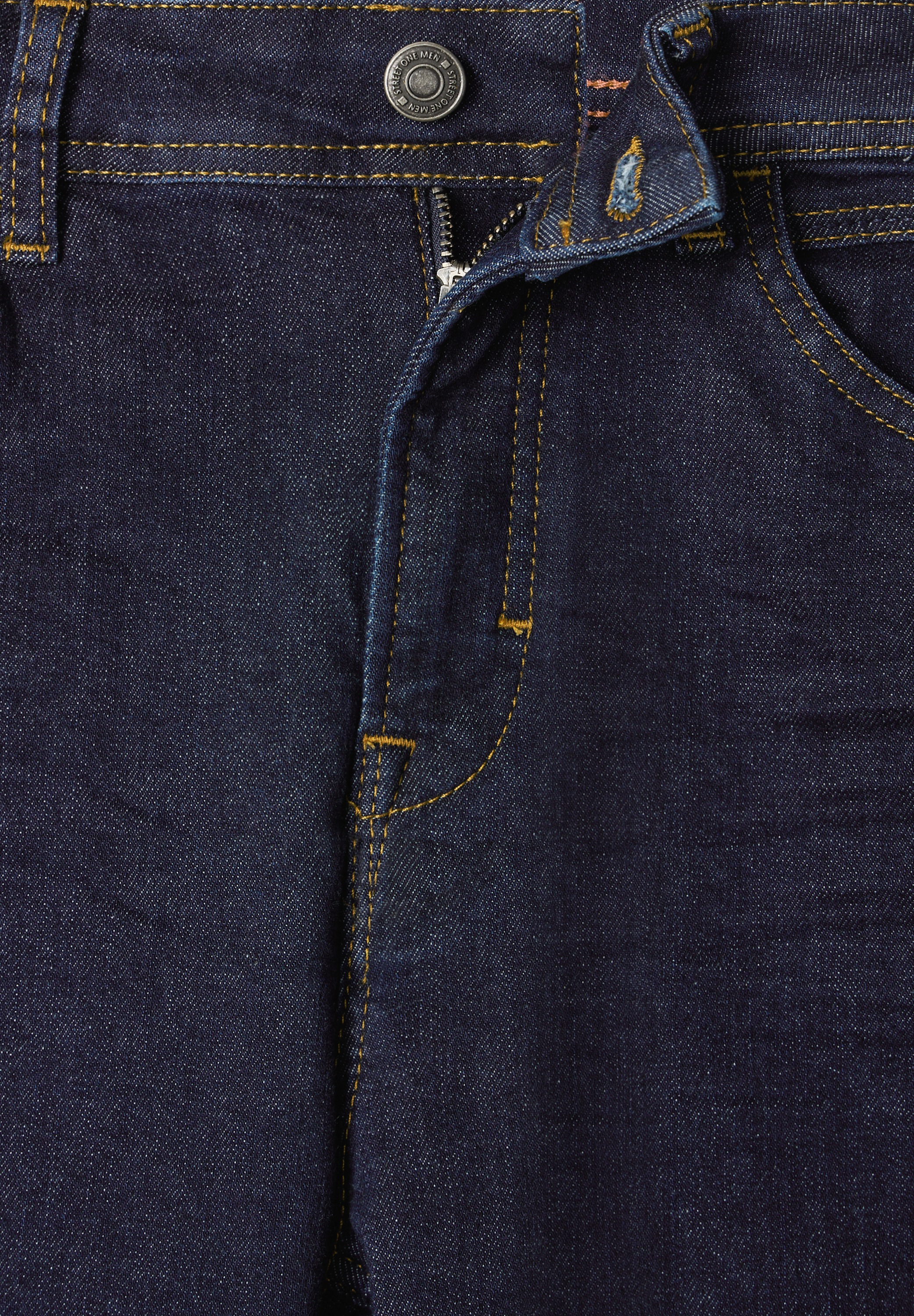 STREET ONE MEN Gerade Jeans, Middle Waist