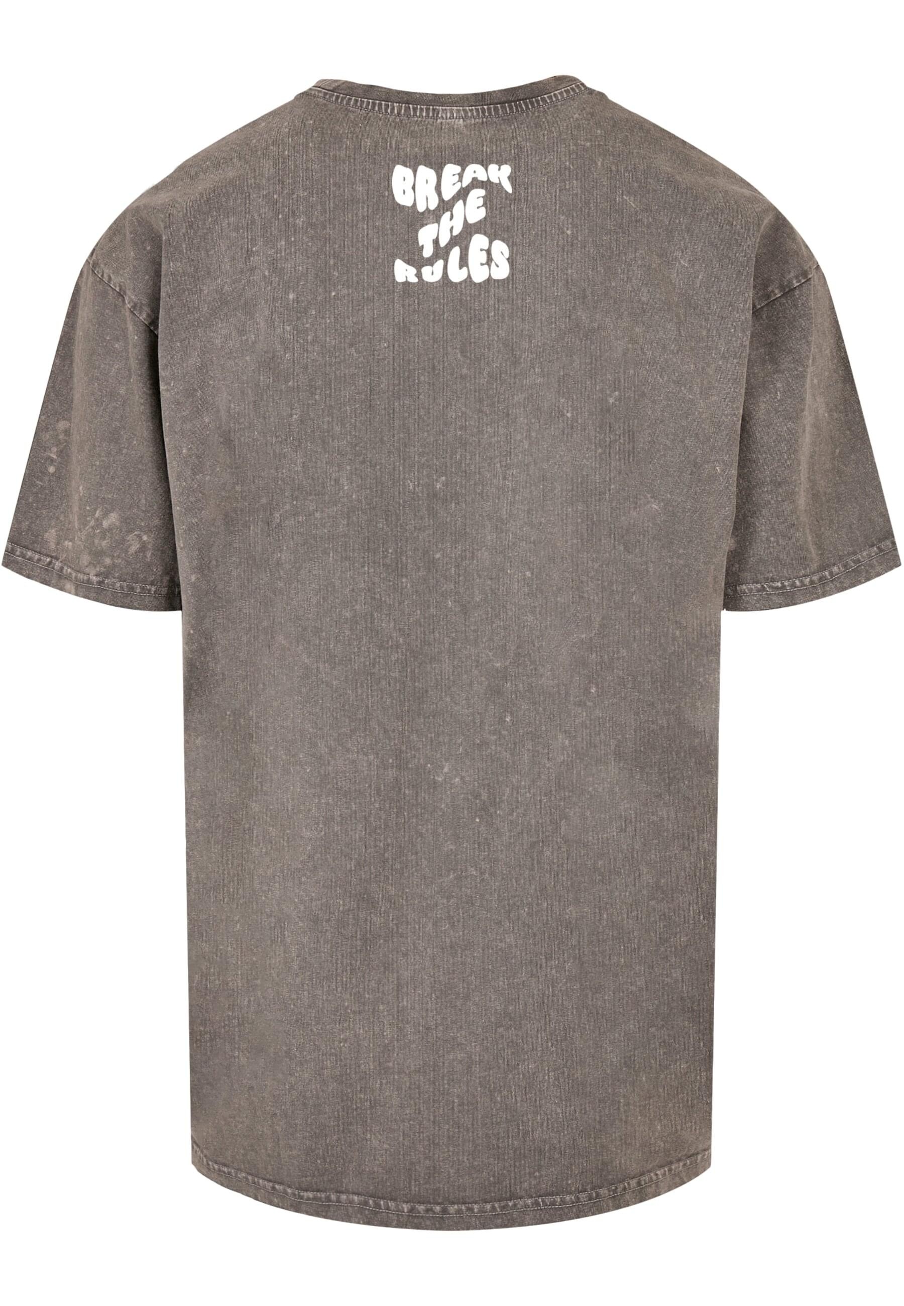 Merchcode T-Shirt »Merchcode Herren Break The Rules Acid Washed Heavy Oversized Tee«, (1 tlg.)