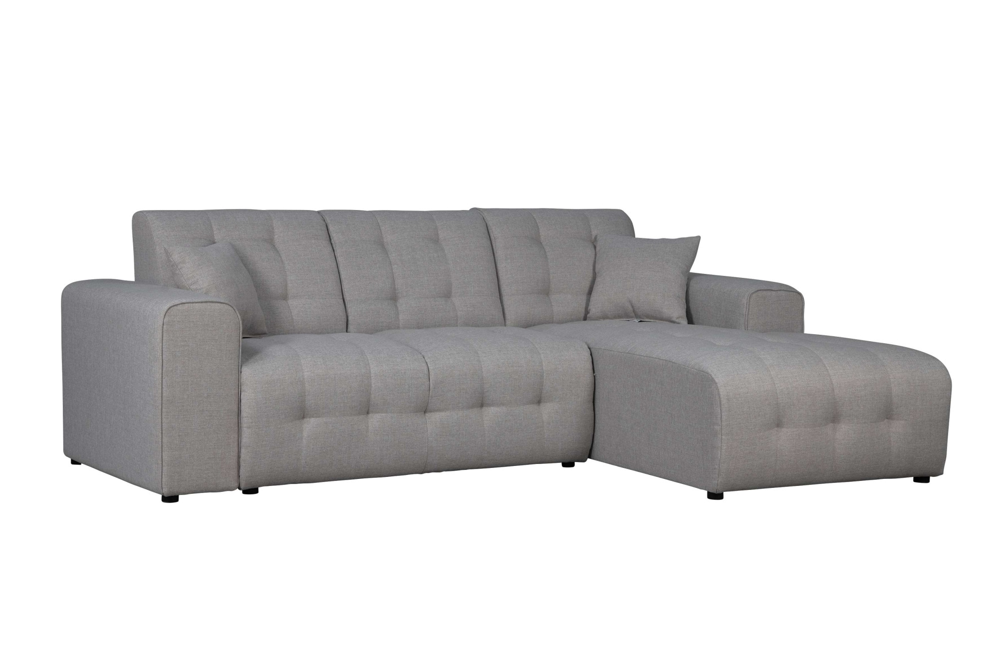 Home affaire Ecksofa »Nosia L-Form« incl. 2 Zierkissen, mit feiner Steppung