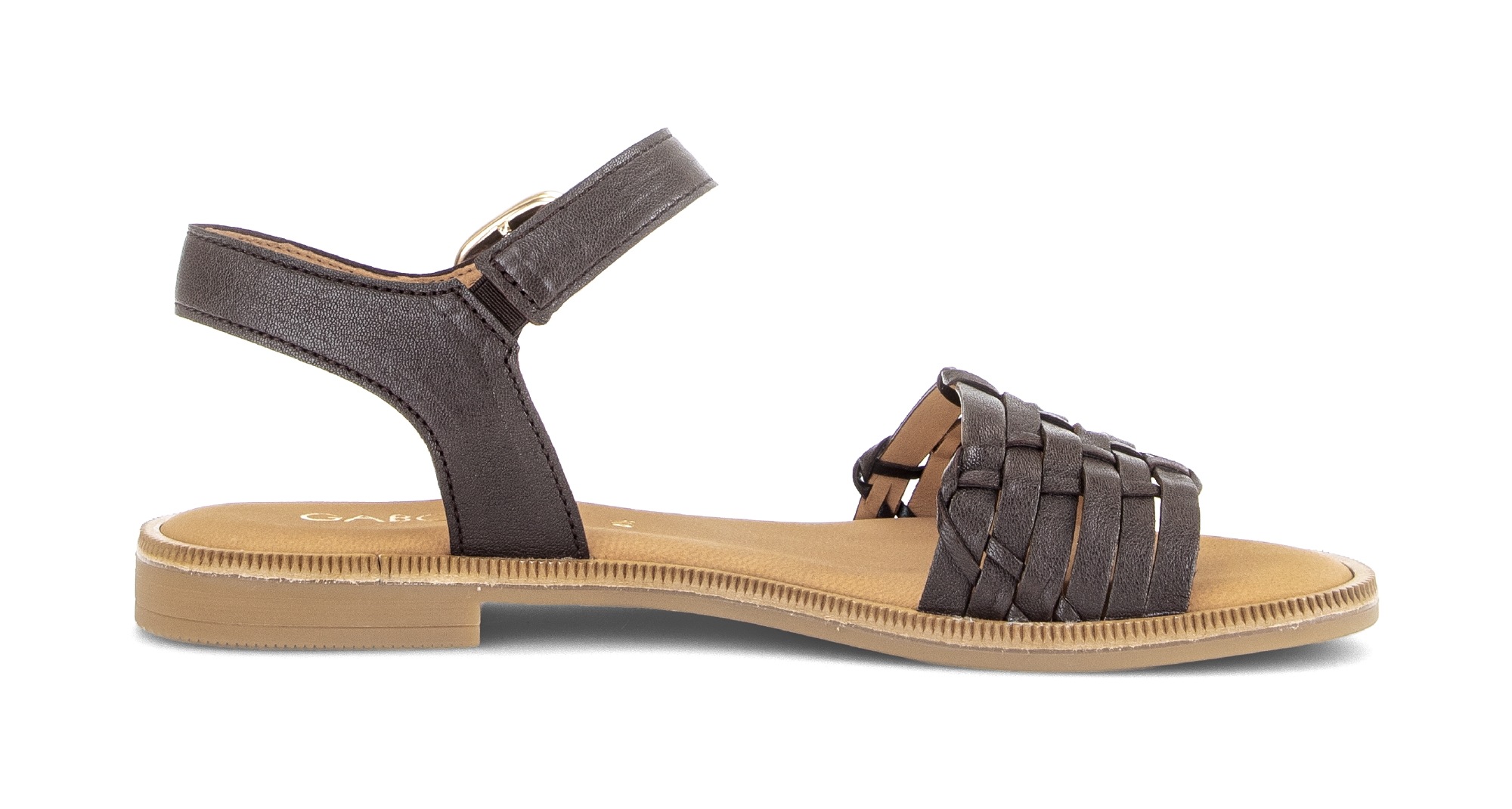 Thumbnail - Gabor Riemchensandale, Blockabsatz, Sommerschuh, Sandalette mit Bandage in Flechtoptik