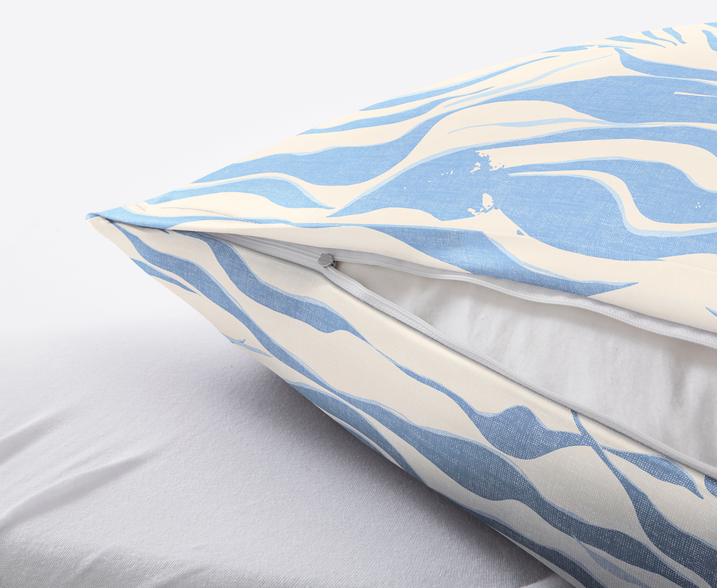 Kleine Wolke Bettwäsche »Onda« 2 Stk. tlg. mit Wellenmotiv