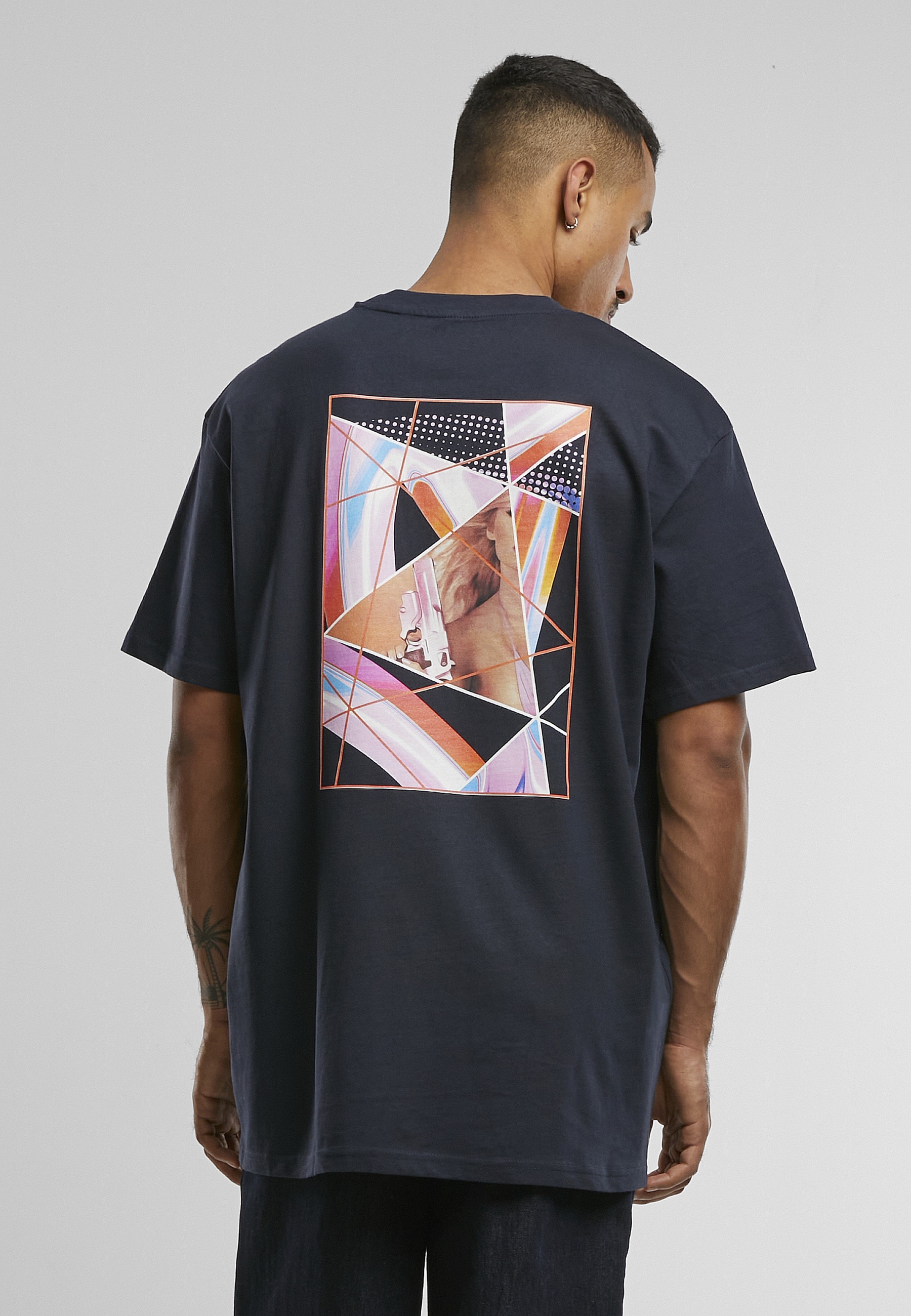Upscale by Mister Tee Kurzarmshirt »Upscale by Mister Tee Herren Prisma Oversize Tee« 1 Stk.