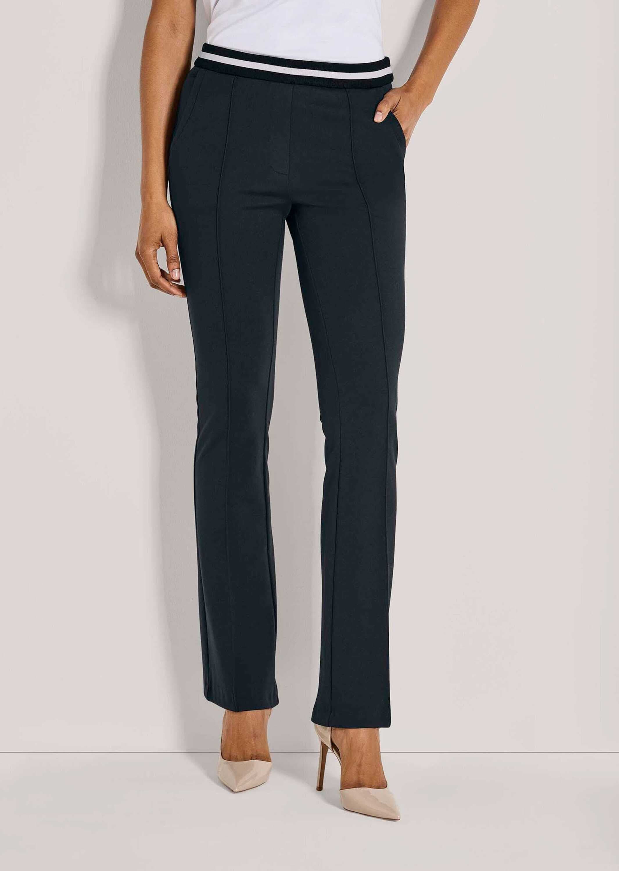MADELEINE Stoffhose »Bootcut-Hose Viskose Jersey-Hose mit Bootcut«