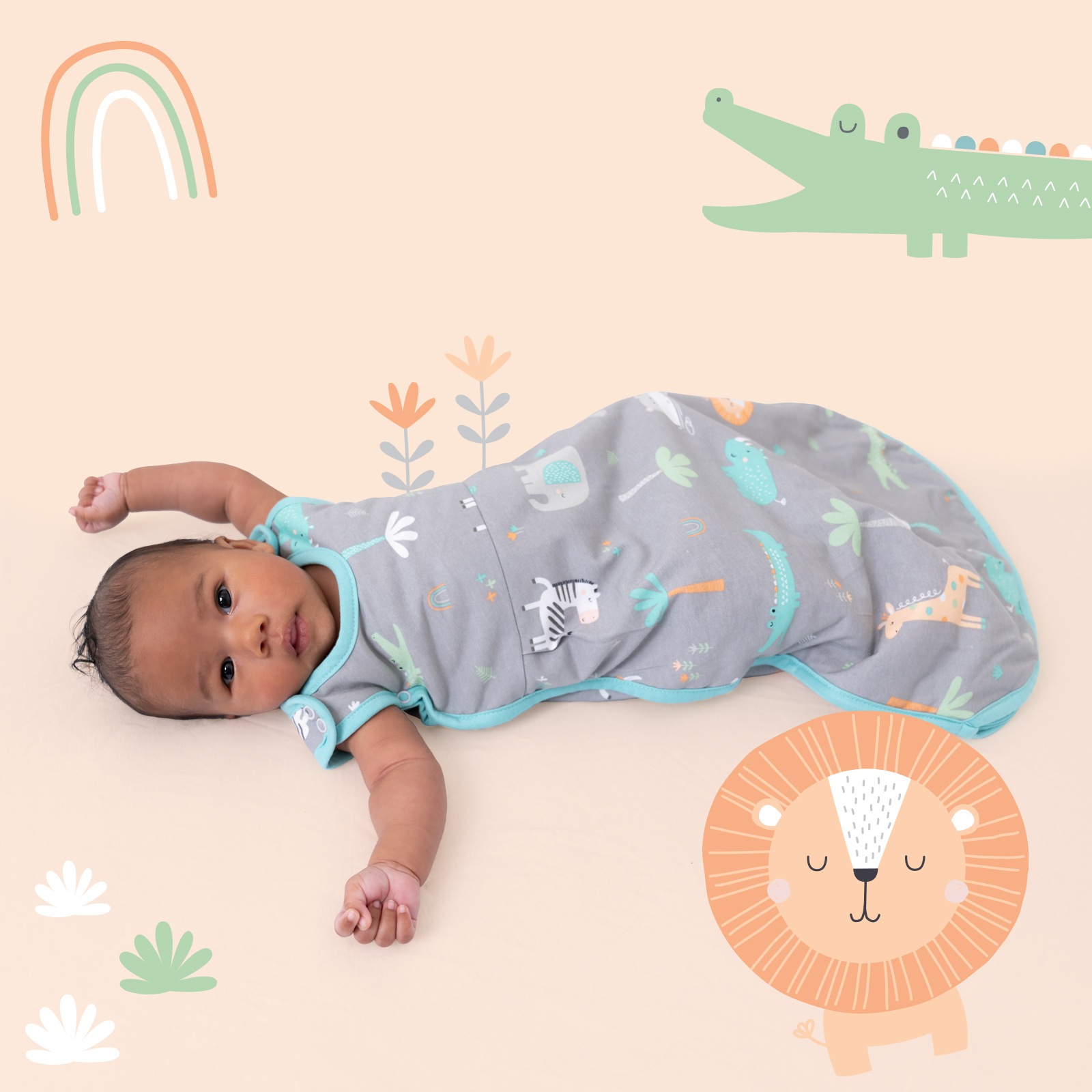 Schlummersack Babyschlafsack »Schlafsack ohne Füßen 1.0 Tog«