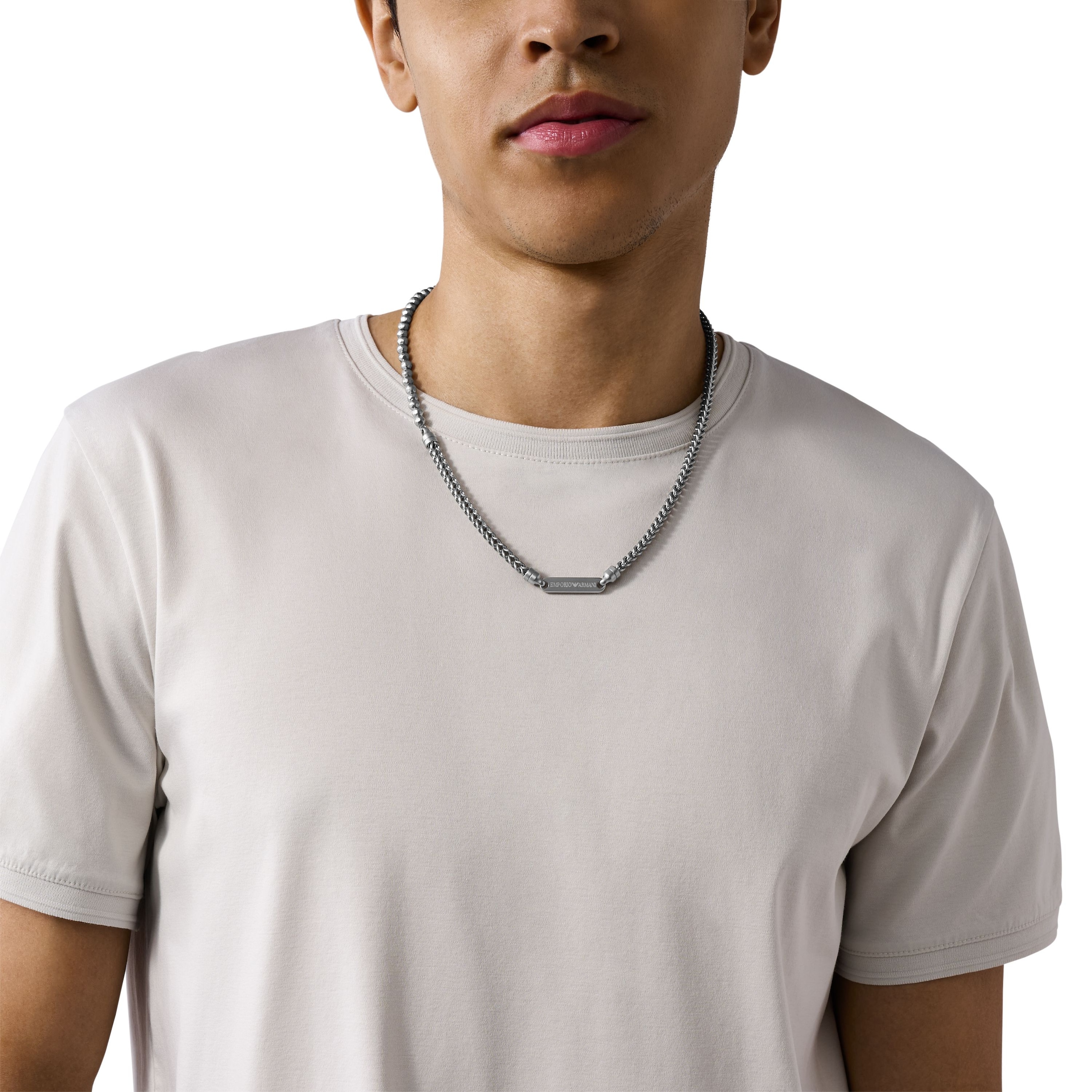 Emporio Armani Kette ohne Anhänger »Schmuck Geschenk Edelstahl, EGS3182040«