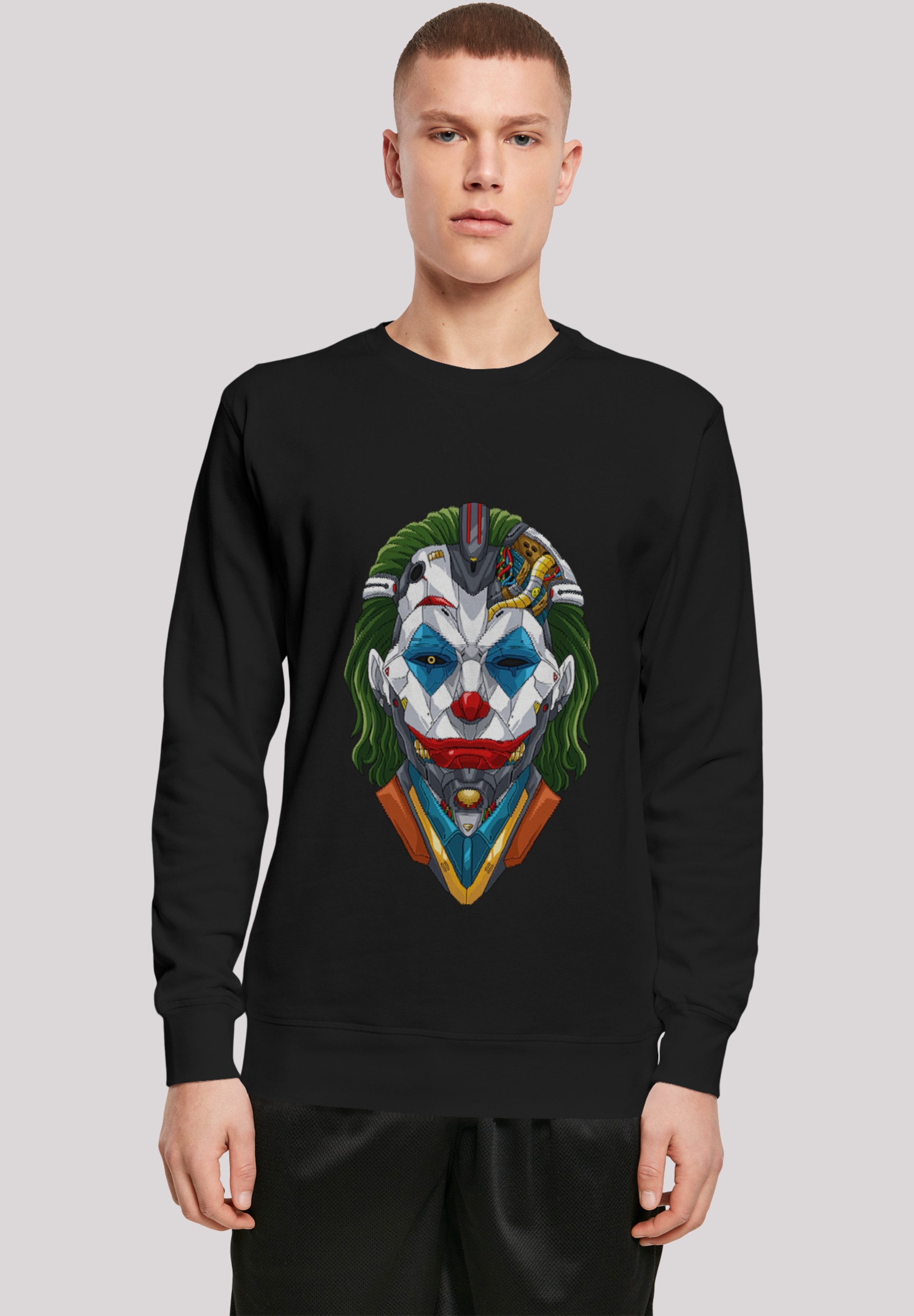 F4NT4STIC Sweatshirt "Sweatshirt Cyberpunk Joker", Print günstig online kaufen