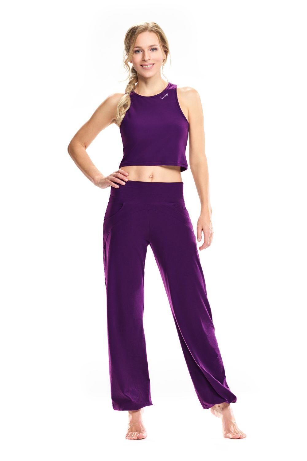 Winshape Sporthose »Functional Light and Comfort Wide Leg Pants CUL102LC«, mit Gummizug