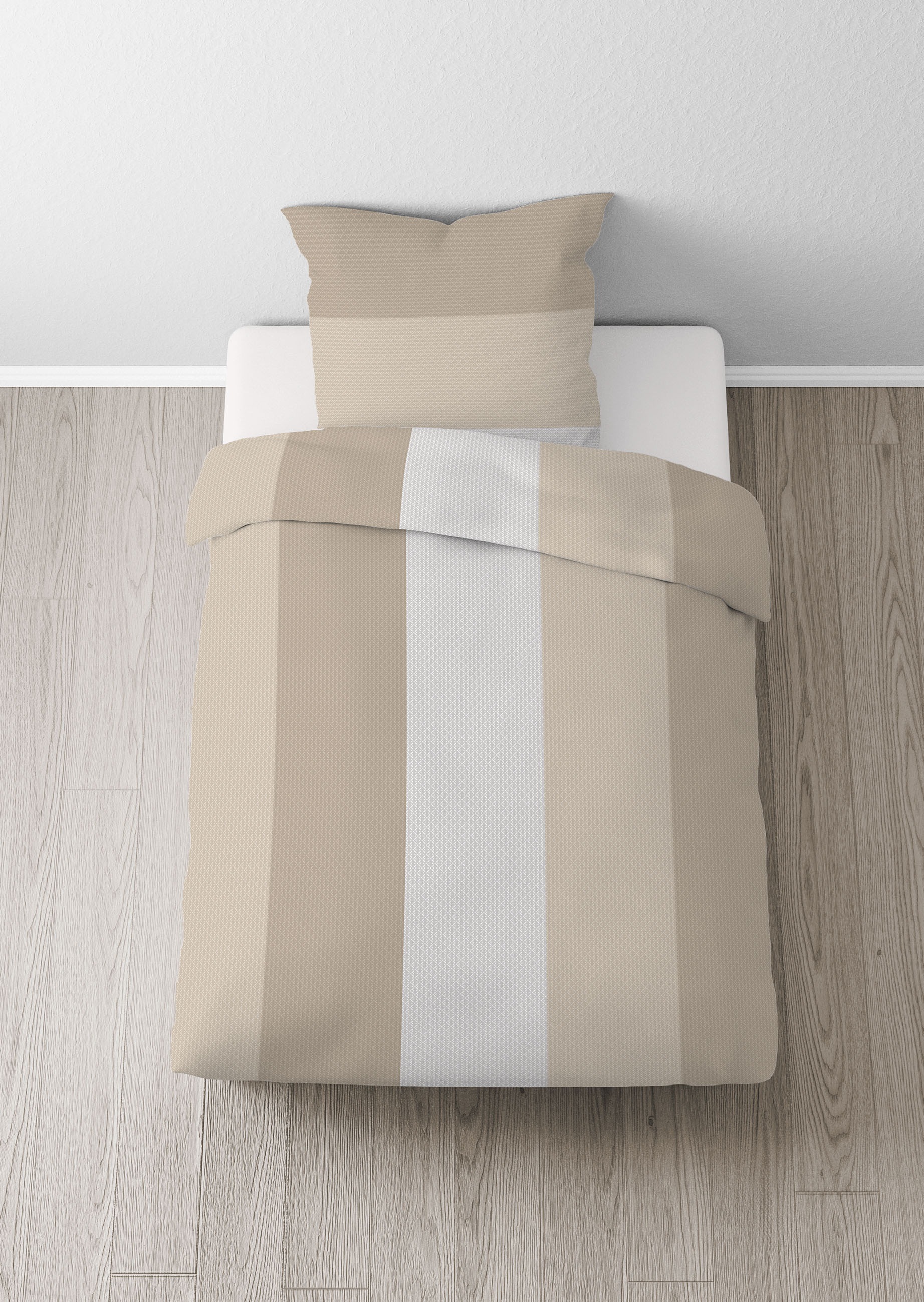 Castell - Markenbettwäsche Bettwäsche "0601101" 2 Stk. tlg. feiner Glanz + günstig online kaufen
