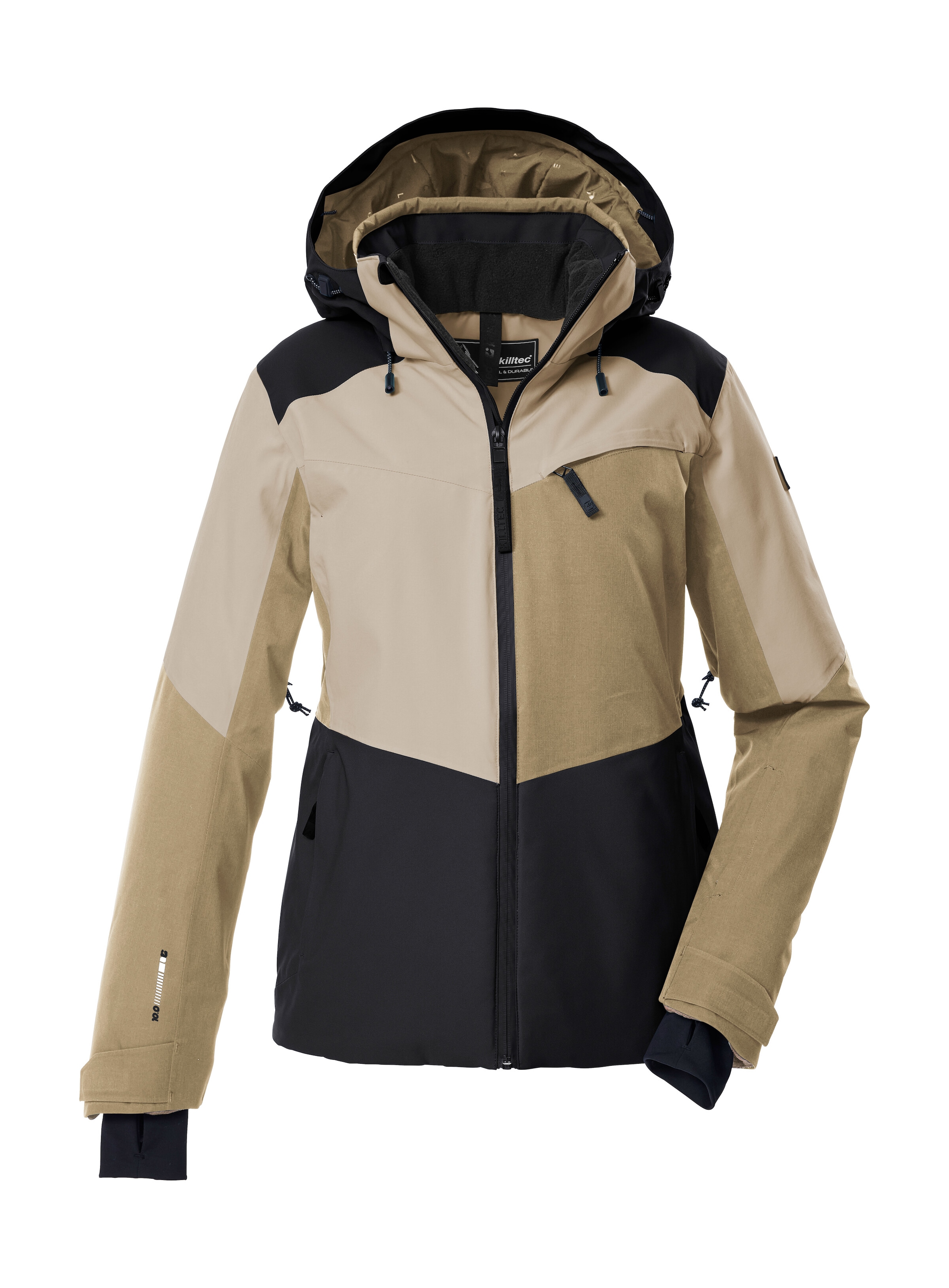 Killtec Skijacke "KSW 39 WMN SKI JCKT" Wasserdichte Damen Skijacke mit Atmungsaktivität und cleveren Features