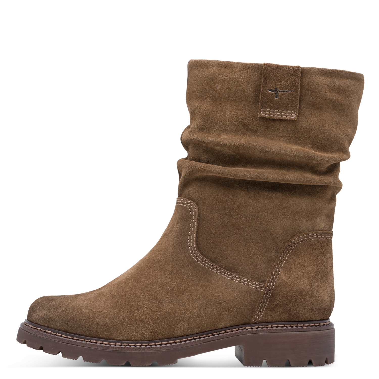 Tamaris Stiefelette  Blockabsatz, Boots mit slouchy Schaft