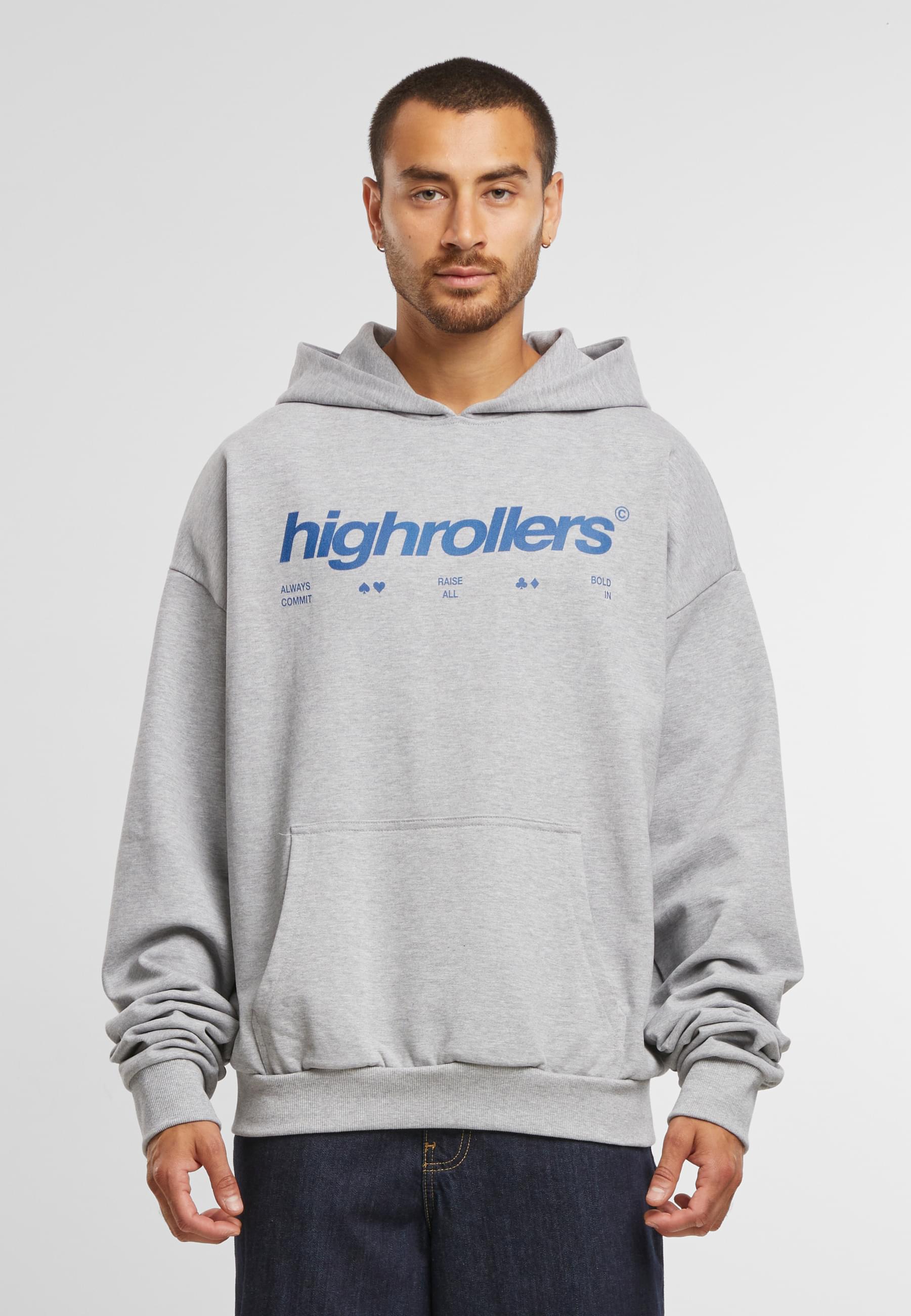 Thumbnail - MisterTee Kapuzensweatshirt "MisterTee Highrollers Oversize Hoody", (1 tlg.)