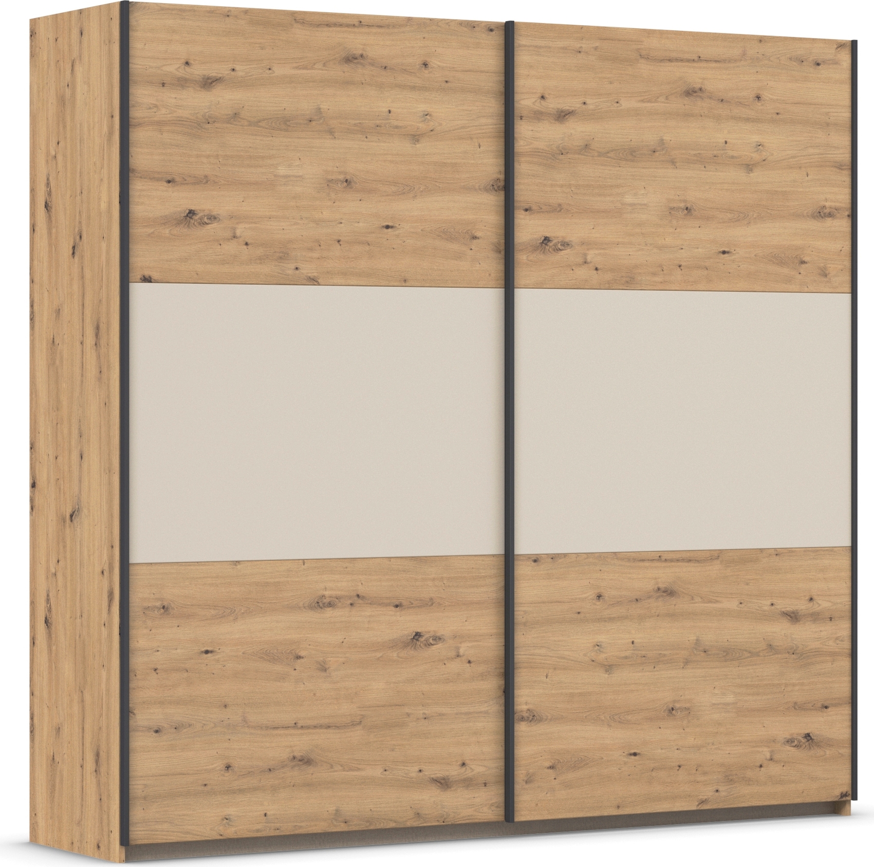 rauch 1100000002199 "Kleiderschrank Schrank Garderobe Garderobenschrank Wäscheschrank NEO" 3 verschiedene Ausstattungen BASIC/CLASSIC/PREMIUM (inkl. SOFT-CLOSE), mit großzügigem Stauraum und vielfältigen Farbkombinationen