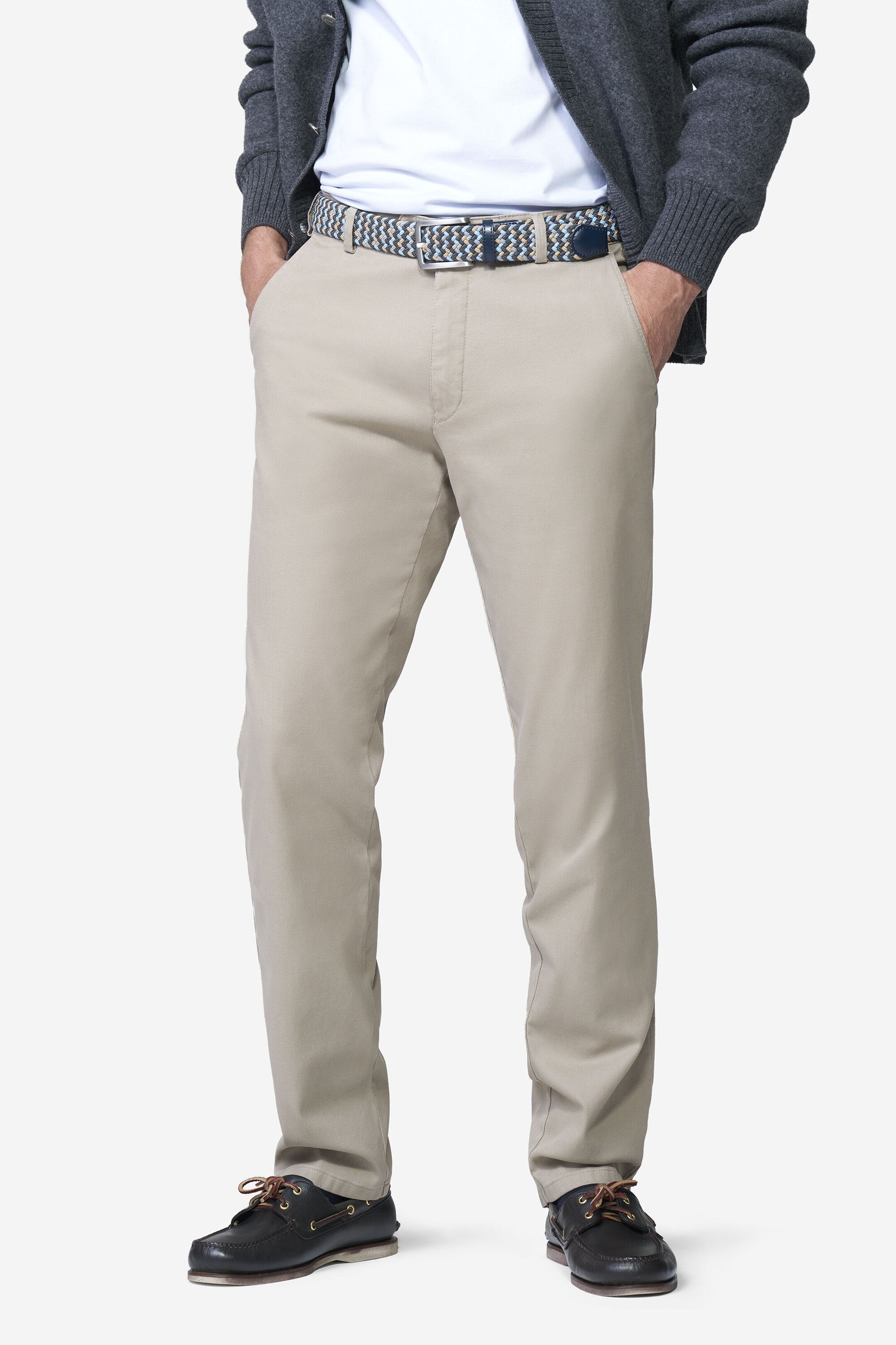 MEYER Chinos »Bonn 2-5627«  im Canvas Look