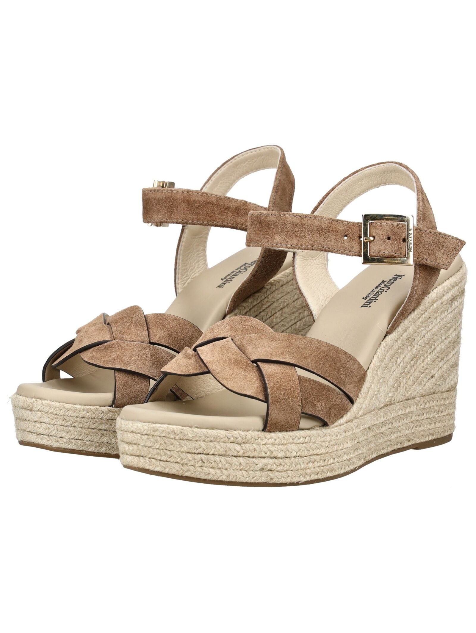 Nero Giardini Wedge Sandals Medium Brown 38 3