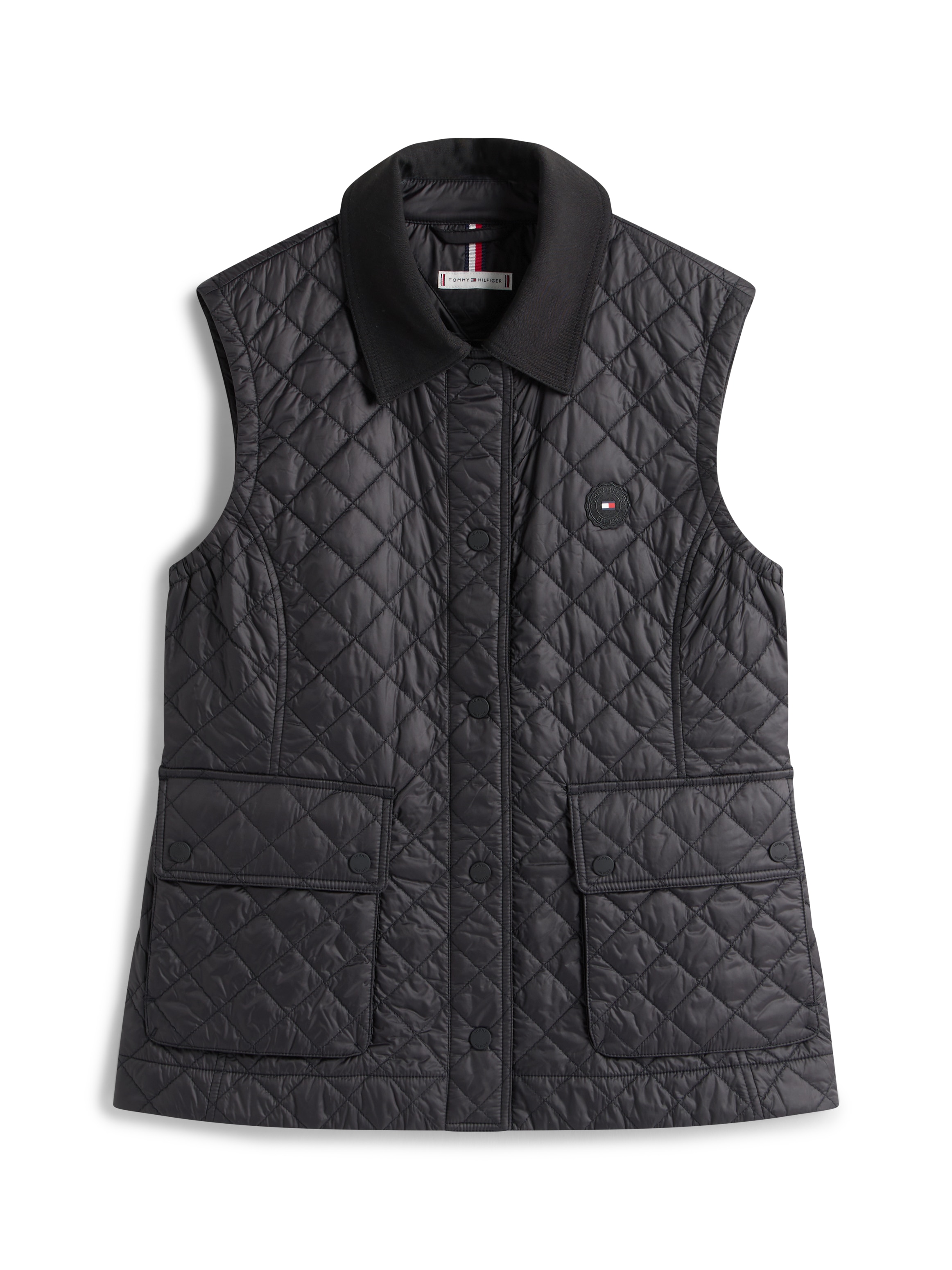 Tommy Hilfiger Steppweste »PADDED NYLON SLIM QUILTED VEST«