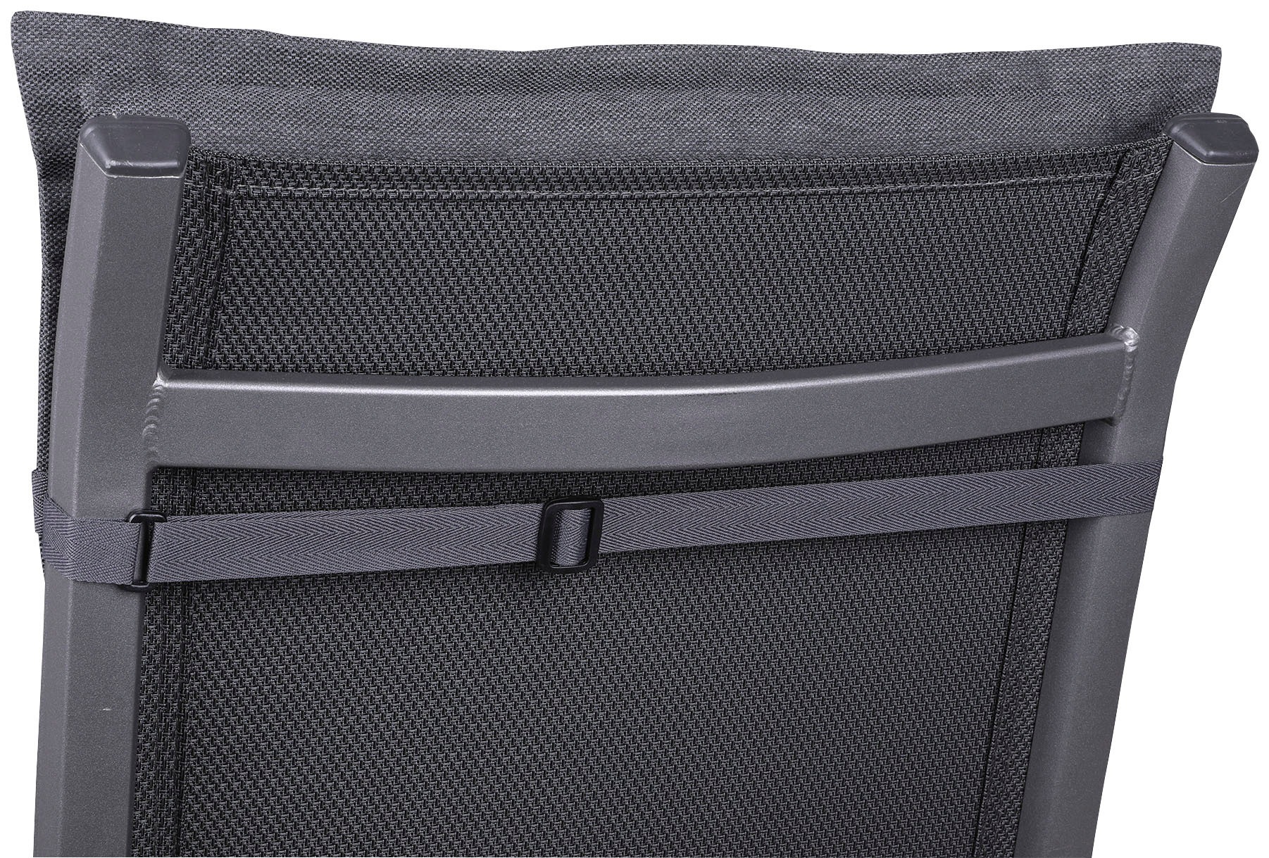 Liegenauflage GO-DE, grau (anthrazit), B:60cm H:190cm, Bezug: 100% Polyester, Polsterauflagen, Rollliegenauflage, wasserabweisend 2