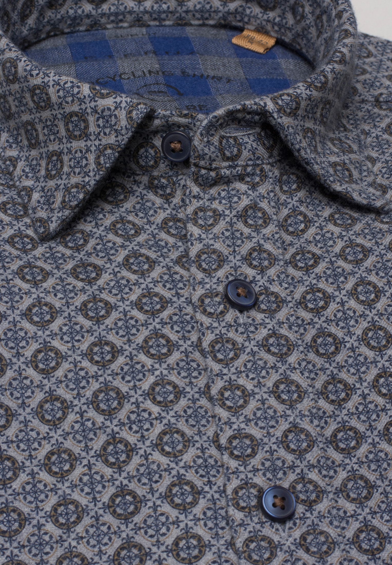 Eterna Langarmhemd »SLIM FIT« EASY IRON (bügelleicht)