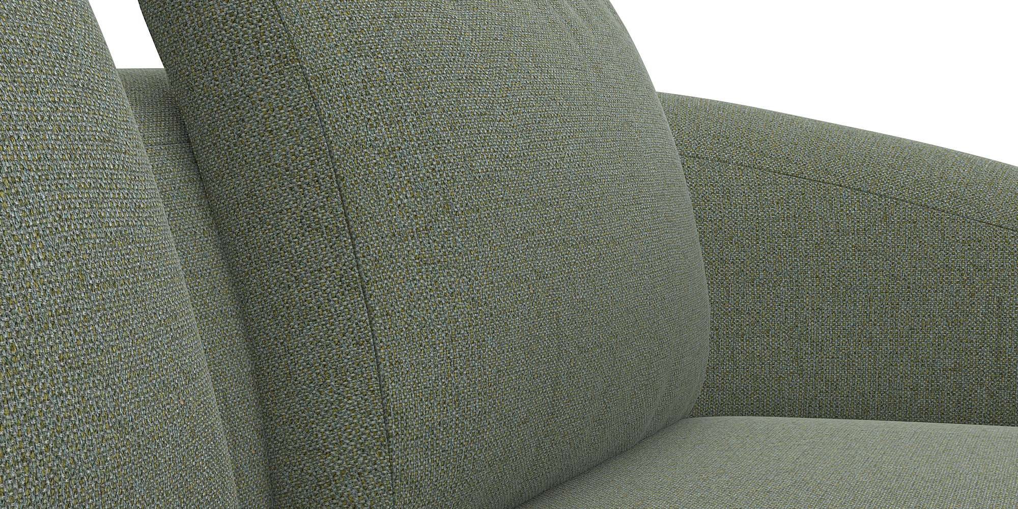 FLEXLUX Ecksofa »Torino, rund, L-Form, Sofa-Ecke mit Ottomane«, Modernes, organisches Sofa-Design, Kaltschaum, Wellenunterfederung