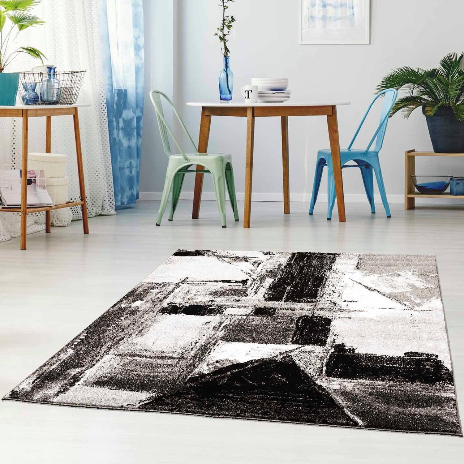 Carpet City Teppich »Moda 1134«, rechteckig, Kurzflor, Wohnzimmer