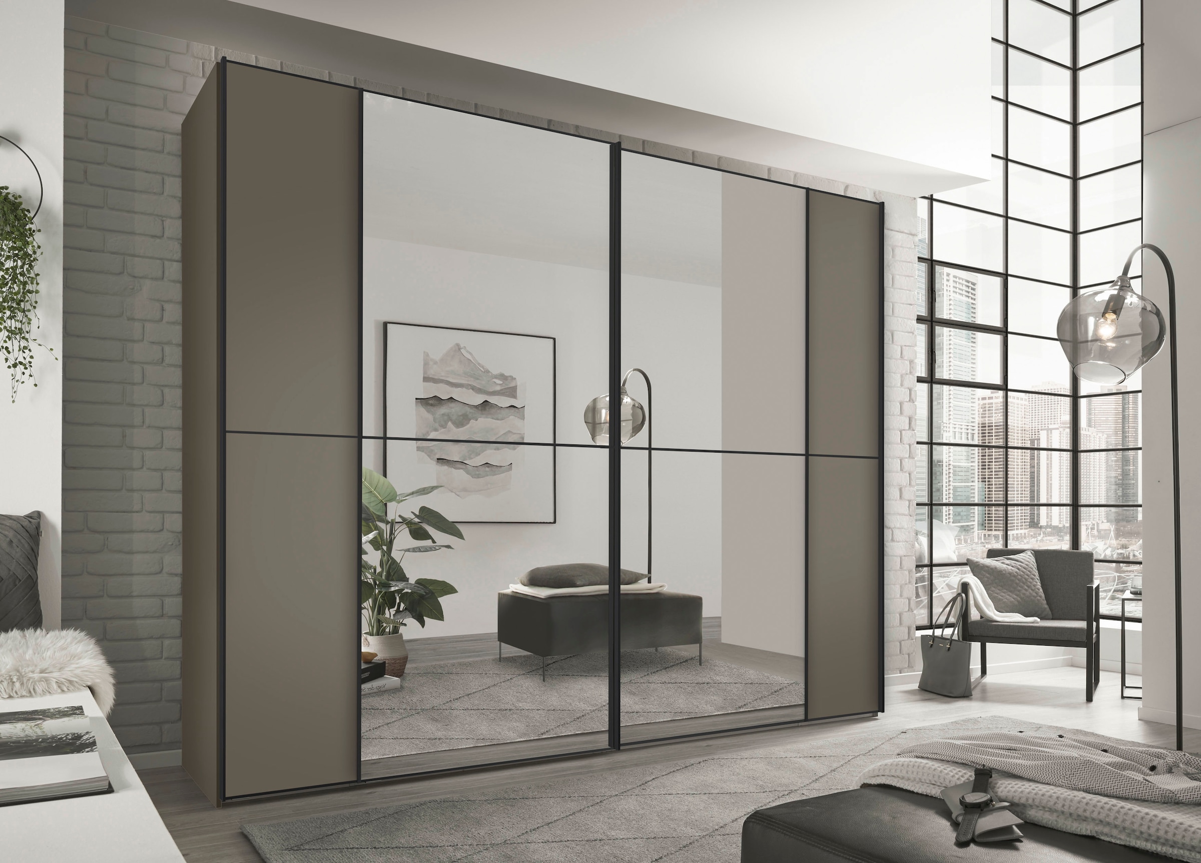 STAUD Schwebetürenschrank »Sonett 220G, Made in Germany« , mit vier verschiedenen Ausstattungsvarianten