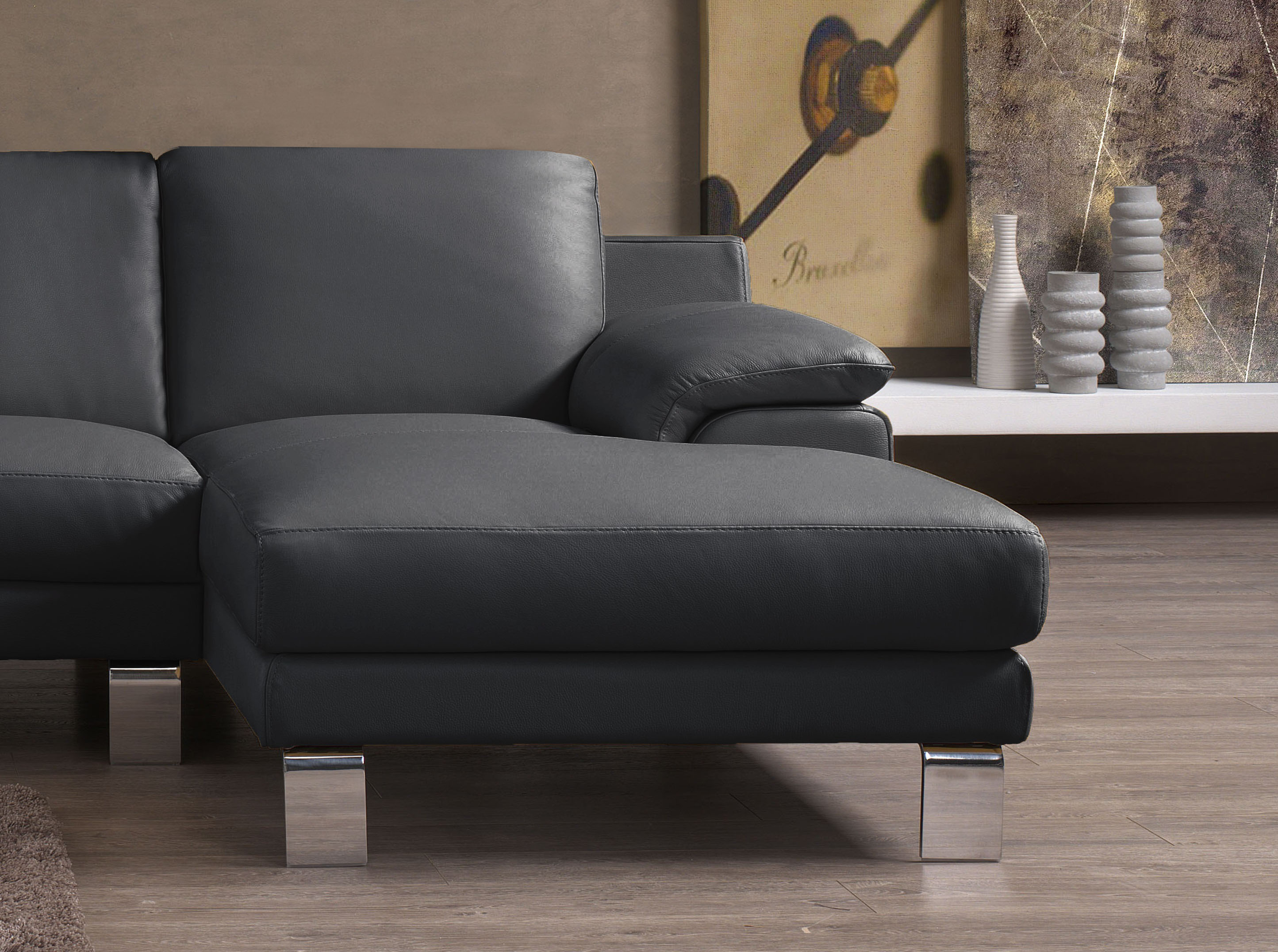 Thumbnail - Egoitaliano Ecksofa "Shakira, Design und super Sitzkomfort auf hohem Niveau, tolle Details", mit Recamiere, L-Form, edle...