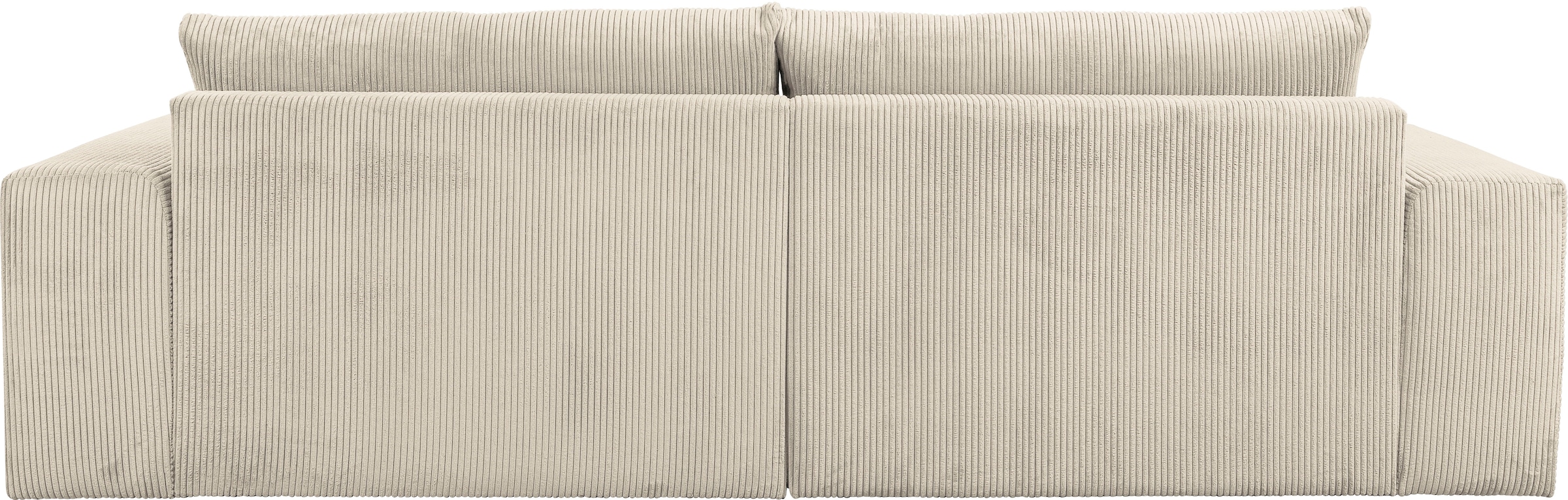 WERK2 Ecksofa »Rio, elegant und bequem, Breite 262cm, L-Form«, Puristisches Design mit maximalem Komfort