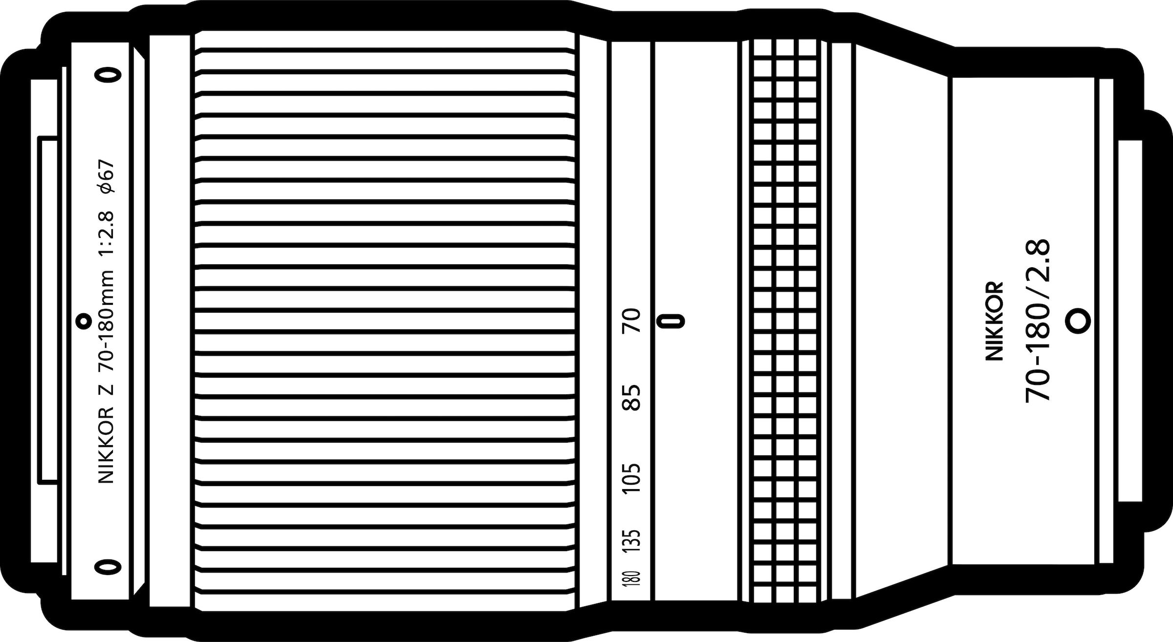 Nikon Objektiv »NIKKOR Z 70-180mm f/2.8«