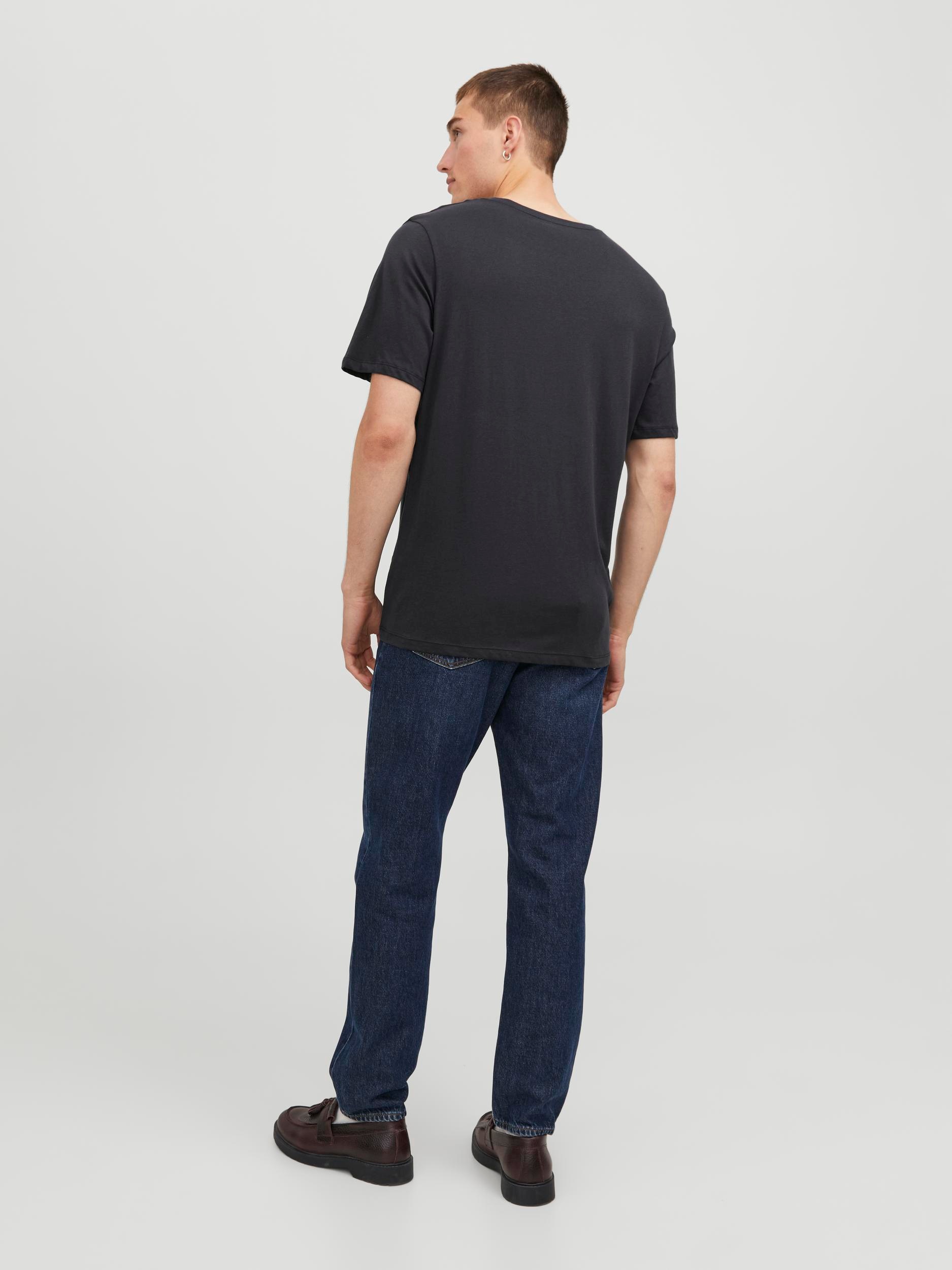 Jack & Jones Kurzarmshirt "JJSTEEL TEE SS CREW NECK" günstig online kaufen