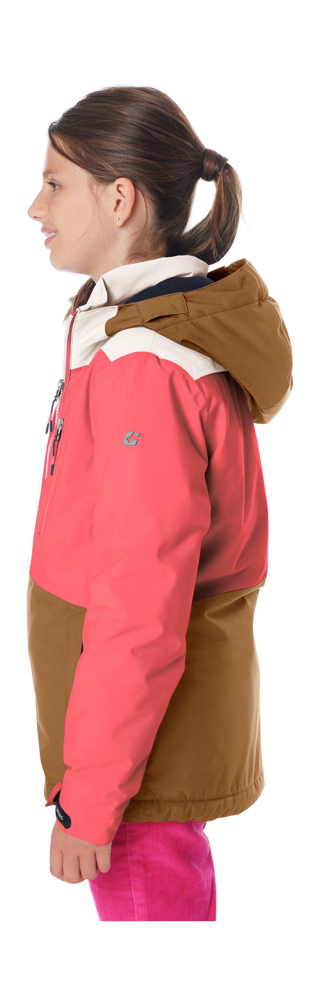 Thumbnail - Killtec Skijacke "KSW 331 GRLS SKI JCKT" Atmungsaktive, wasserdichte Jacke mit Fleece-Innenseite, Skipasstasche