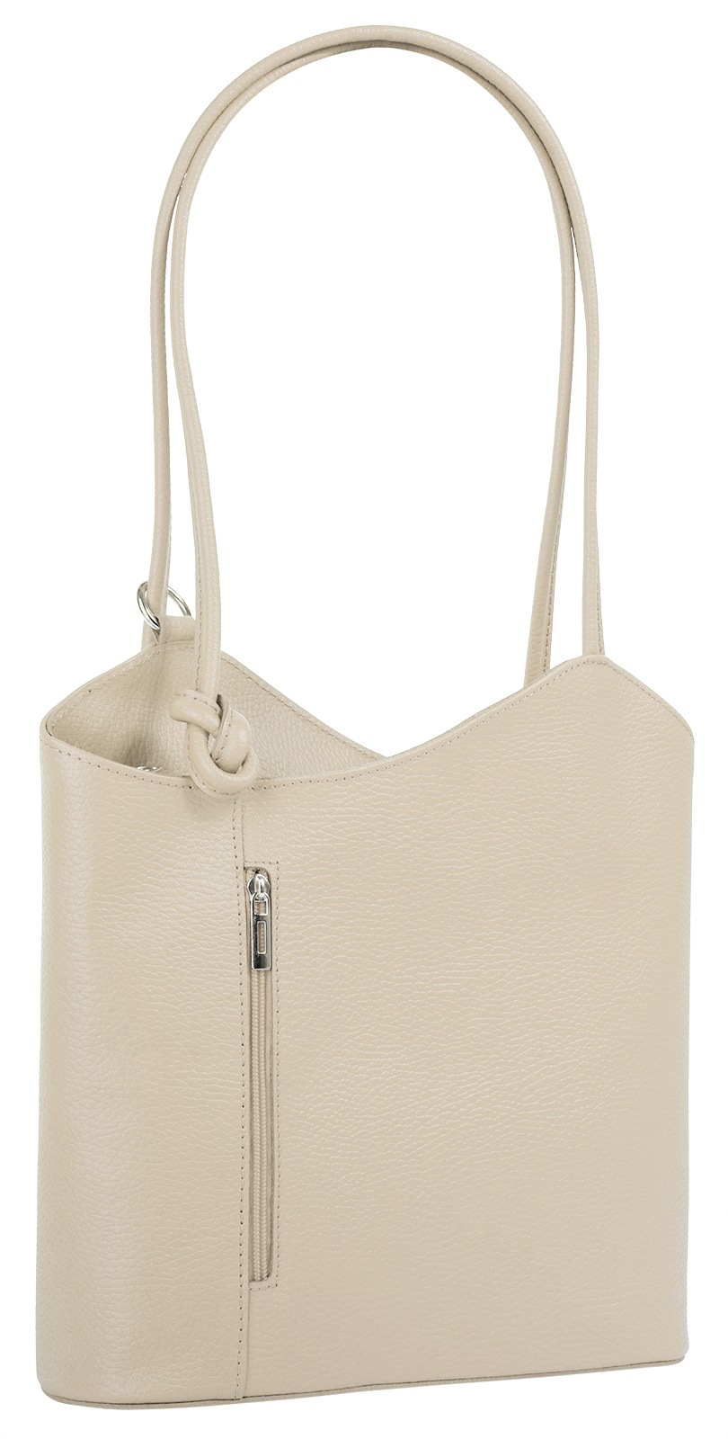 Cluty Cityrucksack, echt Leder, Made in Italy