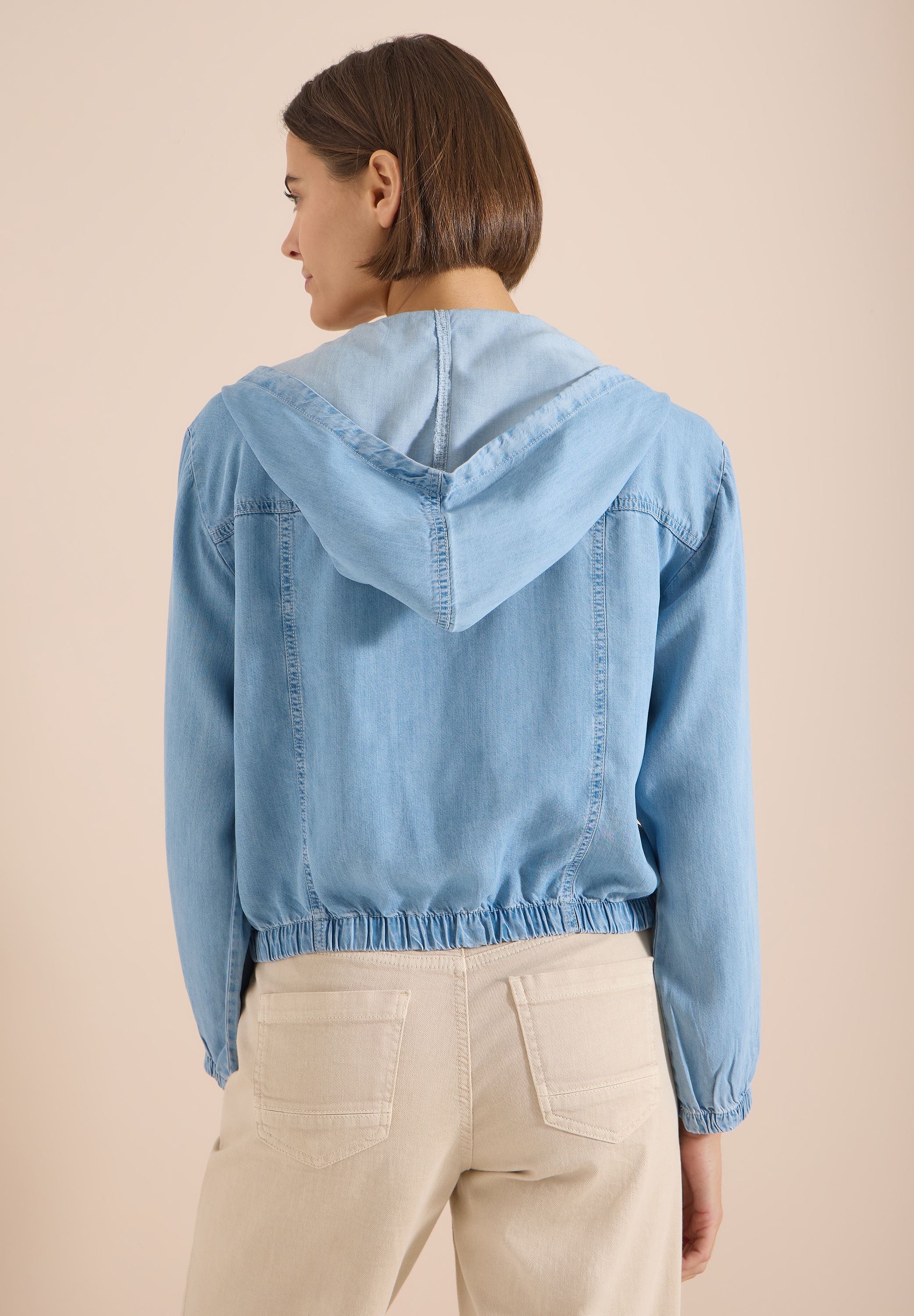 Cecil Blouson ohne Kapuze im Denim-Style