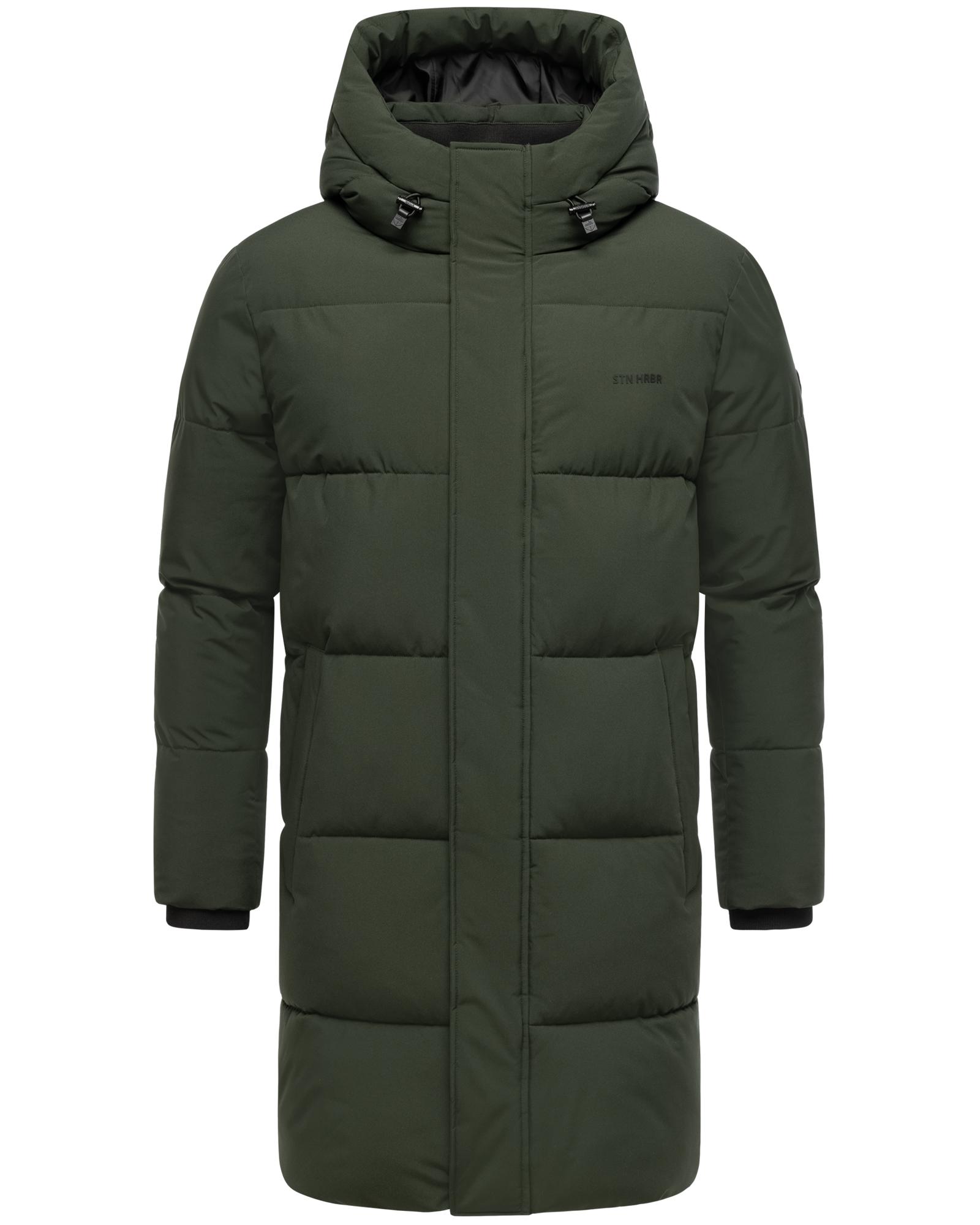 Stone Harbour Steppmantel "Hadrieen XX" modischer Herren Wintermantel mit kuscheligem Futter