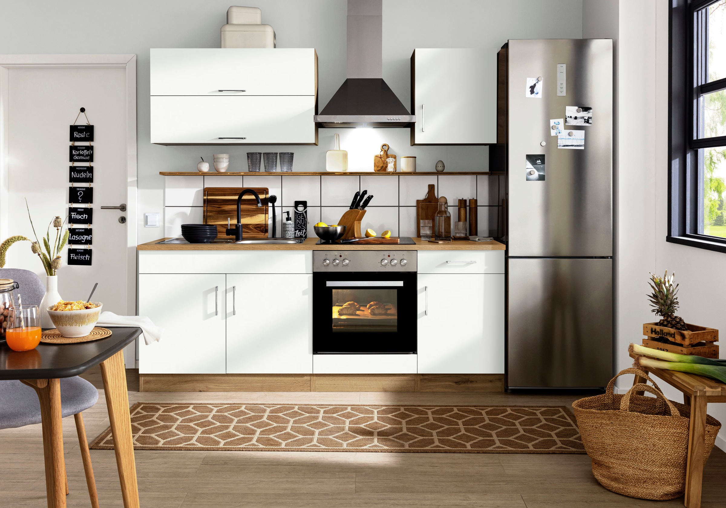 KOCHSTATION Hängeschrank »KS-Colmar«, 50 cm, mit Metallgriff
