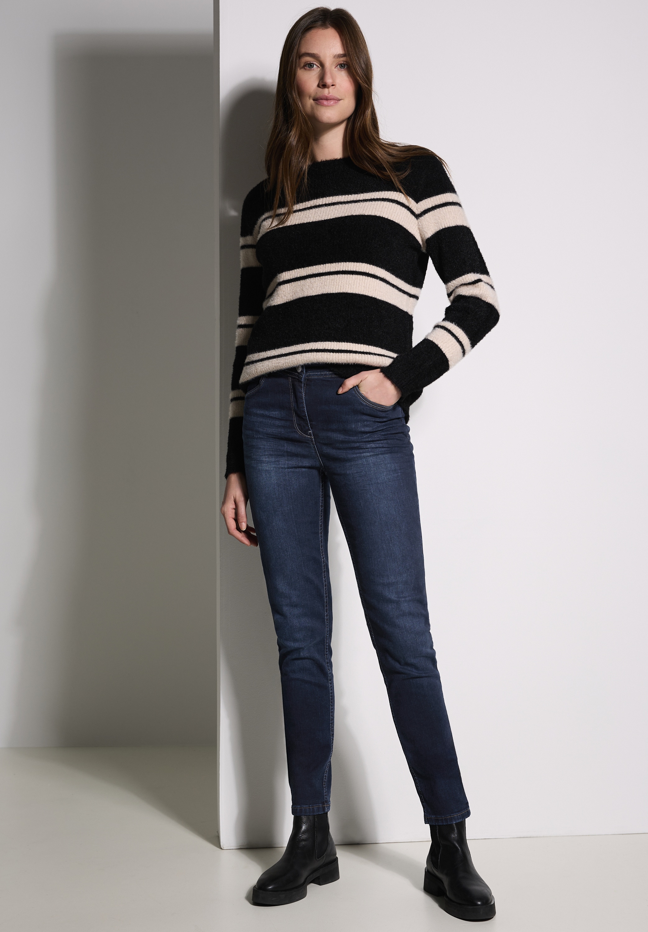 Cecil Slim-fit-Jeans »Style Toronto«
