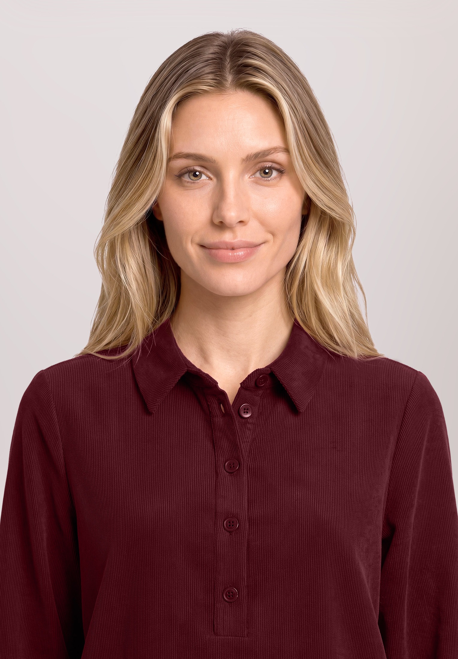 Betty&Co Druckkleid »Damen mit Kragen« Nahttasche