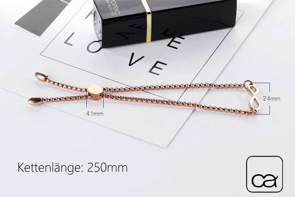 COLLEZIONE ALESSANDRO Armband »Infinity«, (1 tlg.)