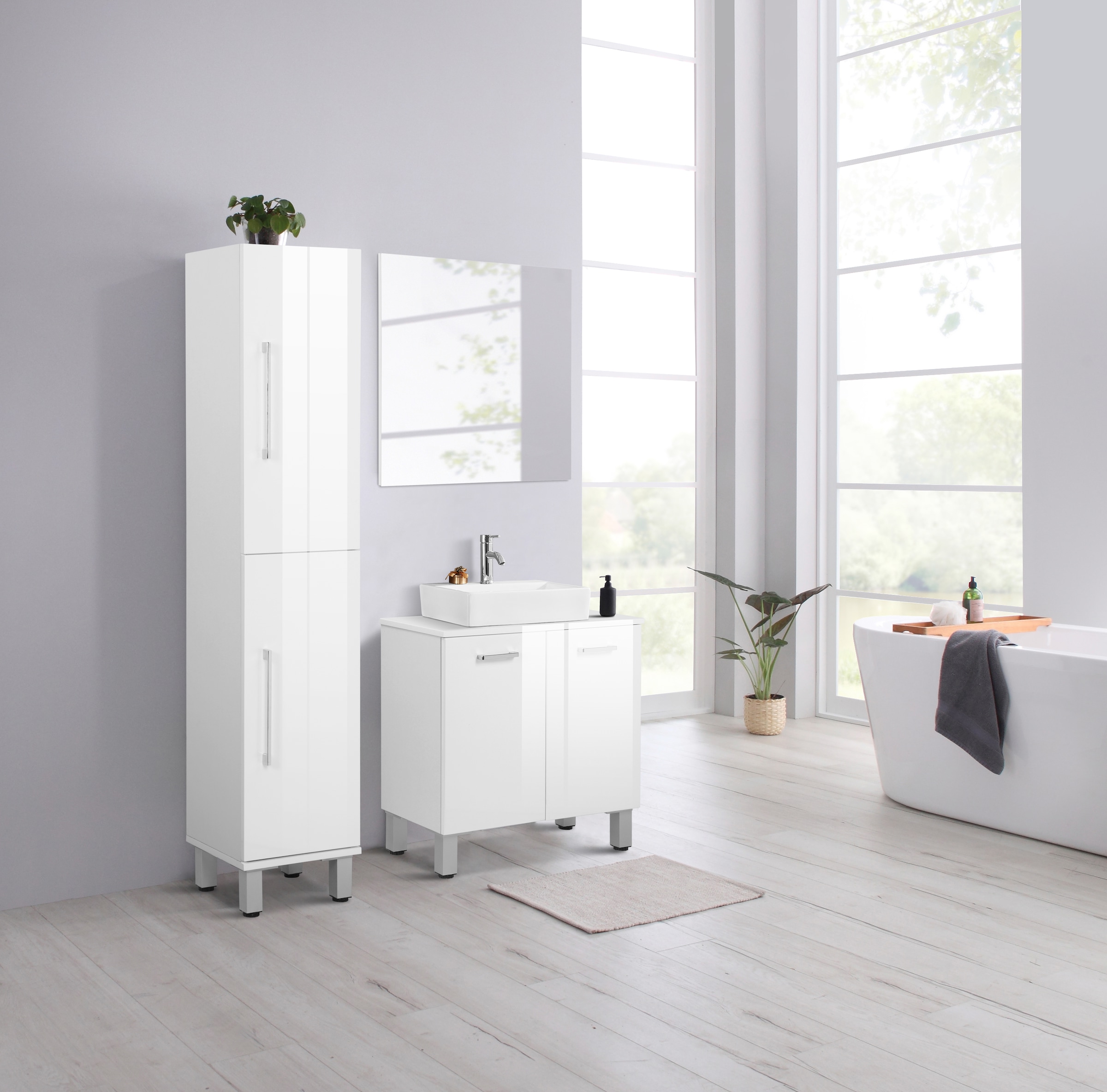 welltime Badspiegel »Florenz«, in drei Breiten (60cm,80cm,100cm)