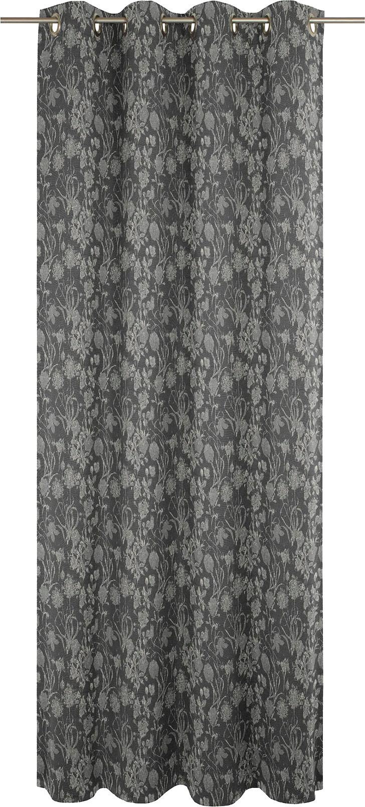 Adam Vorhang "Flower Cuvée" Ösen 1 Stk. tlg. aus 100% Bio-Baumwolle günstig online kaufen