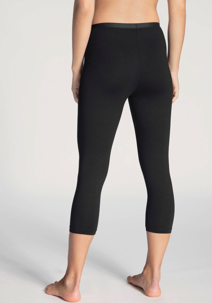 Thumbnail - CALIDA Leggings "Natural Comfort" 3/4-Länge, Single Jersey Qualität, elastisch, pillingarm, weich