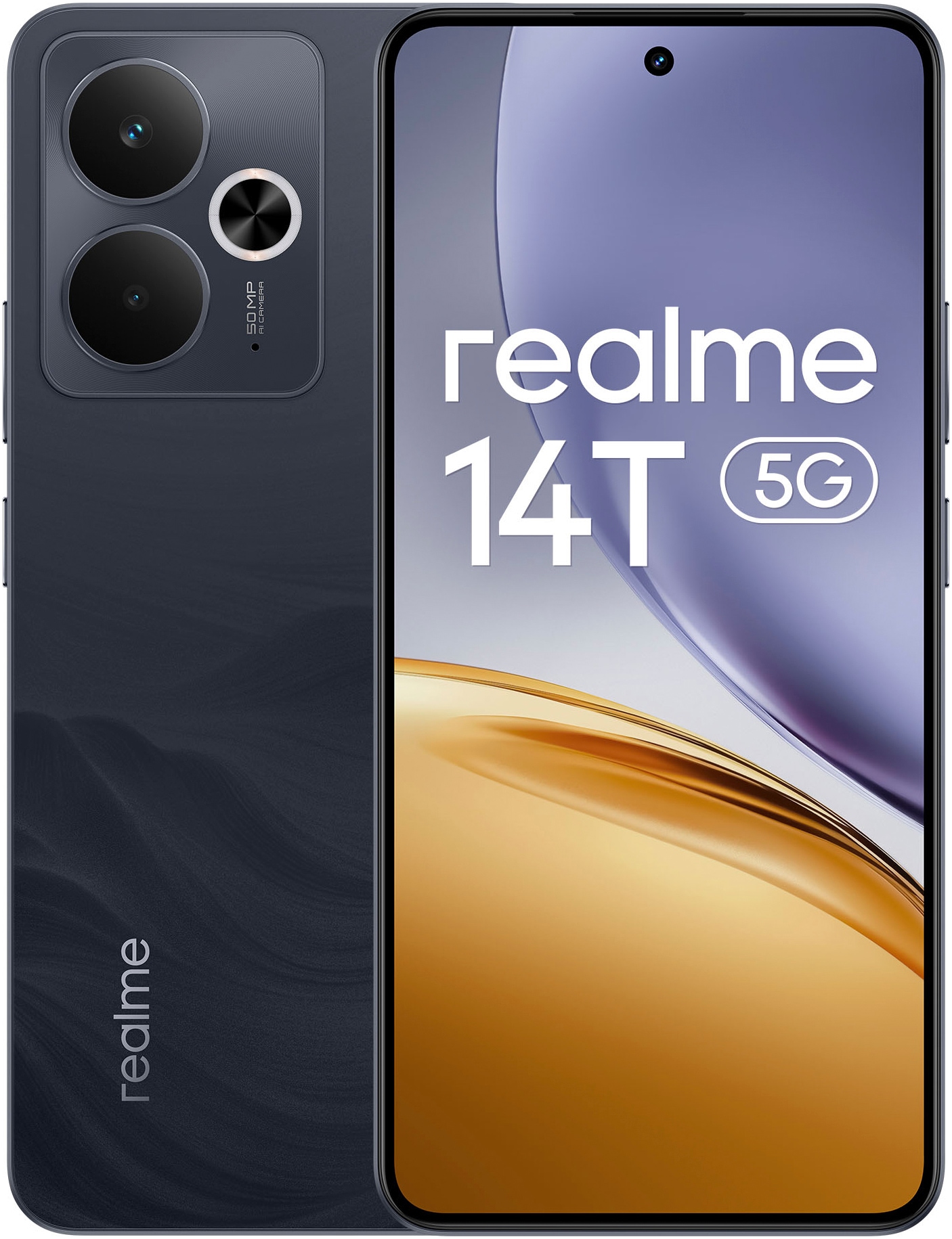 Realme Smartphone »14T«, Obsidian Black