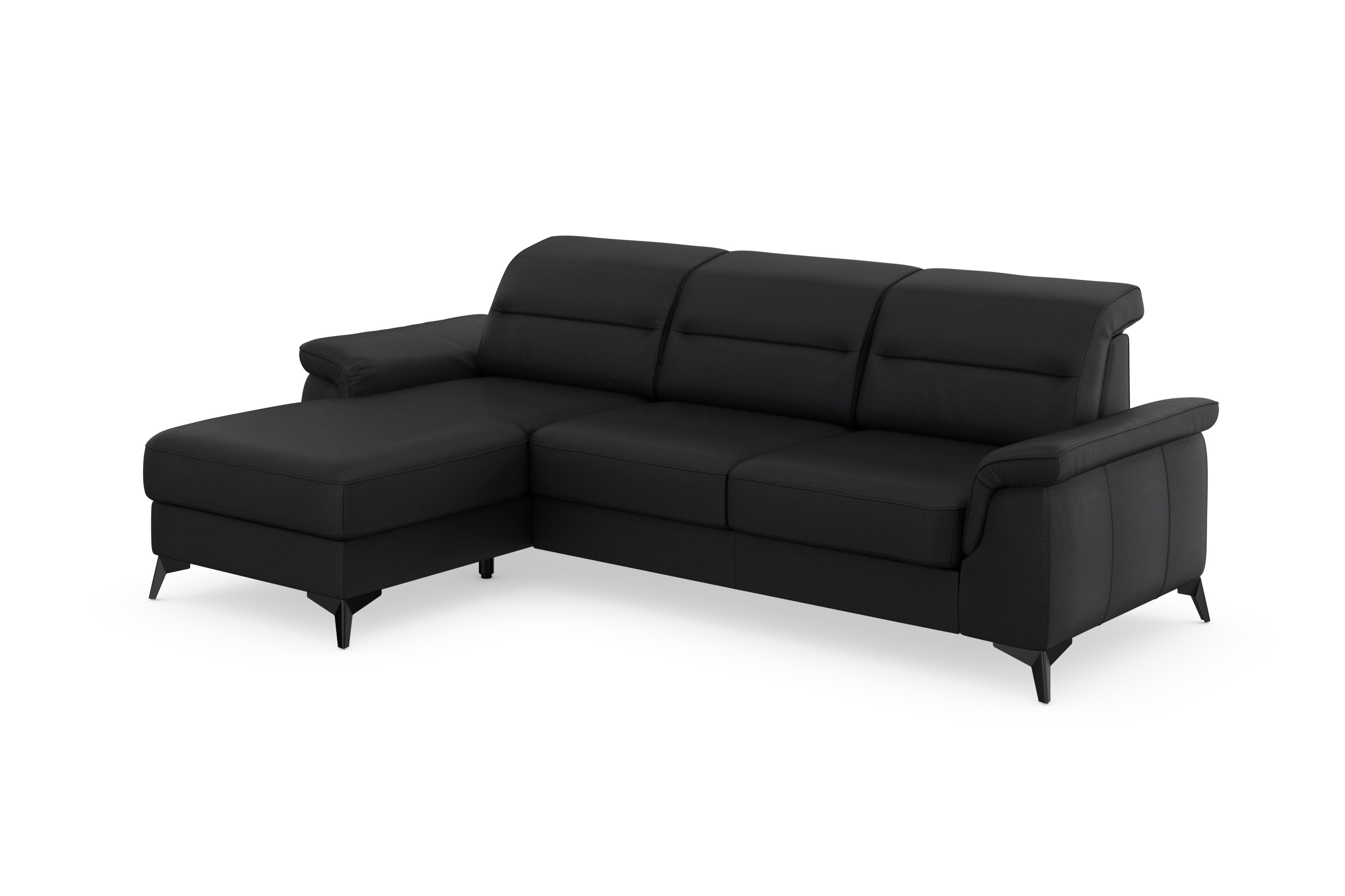 Thumbnail - sit&more Ecksofa "Sinatra L-Form", mit Recamiere, optional mit Kopfteilverstellung und Armteilfunktion