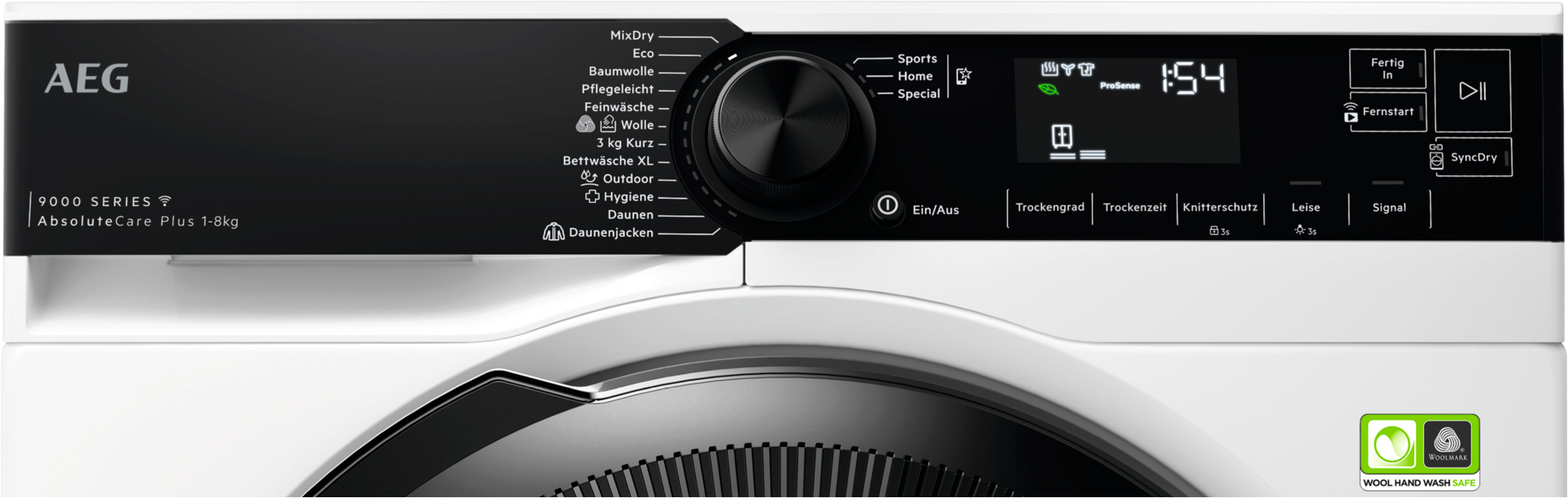 AEG Wärmepumpentrockner "TR9W75780" 8 WLAN-fähiger Trockner, steuerbar über günstig online kaufen